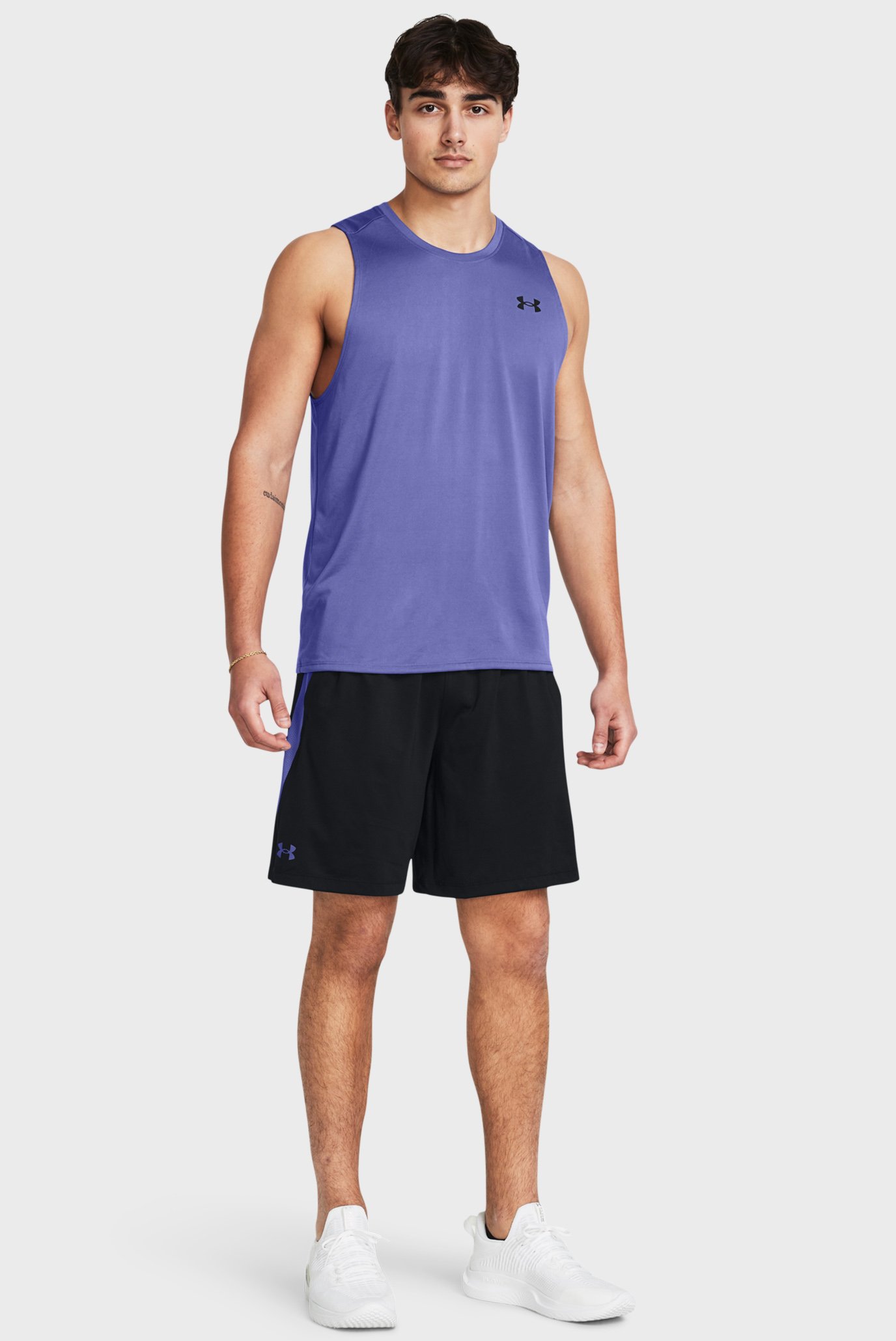 Мужские черные шорты UA Tech Vent Short 2