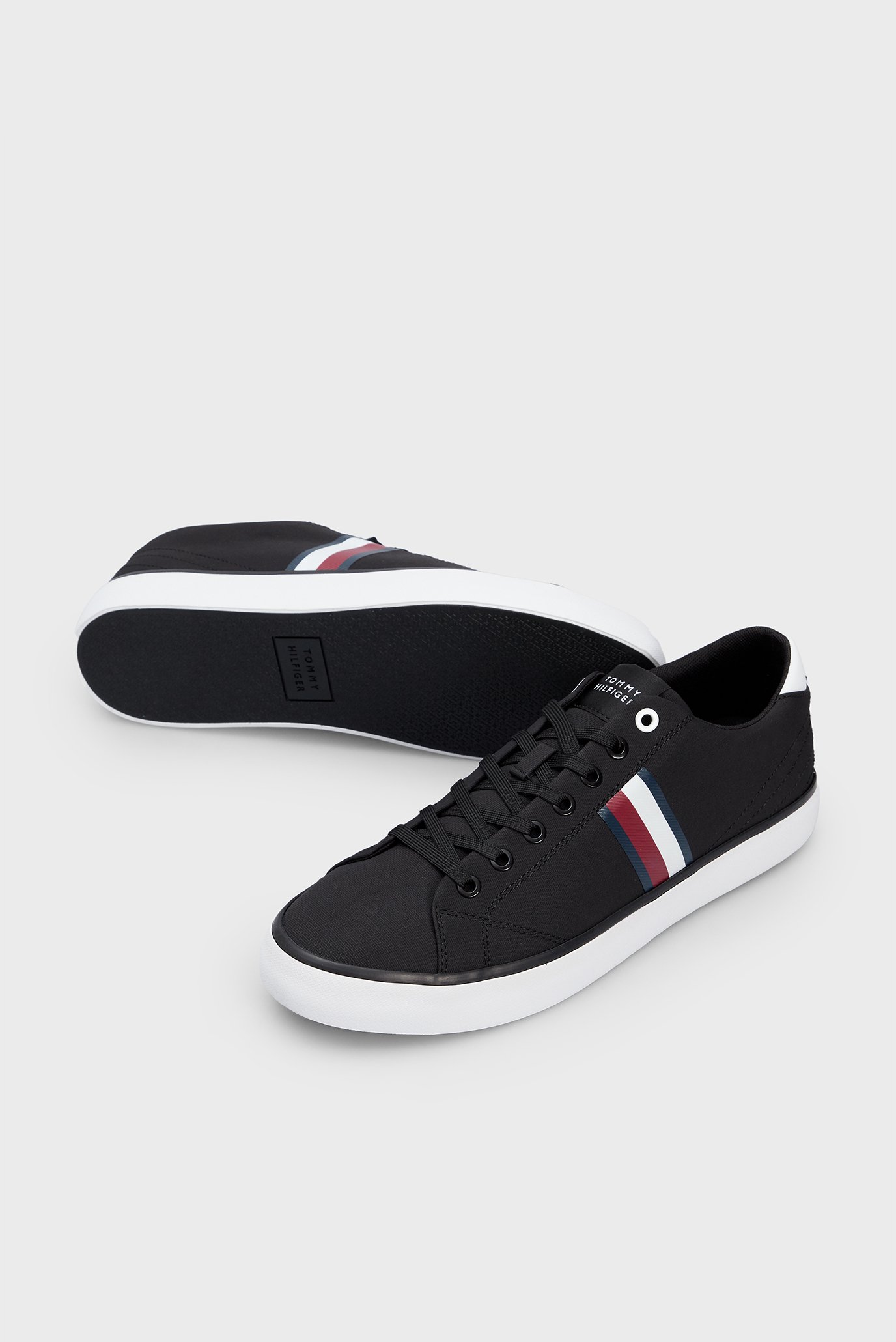 Мужские черные кеды TH HI VULC LOW STRIPES MESH 2