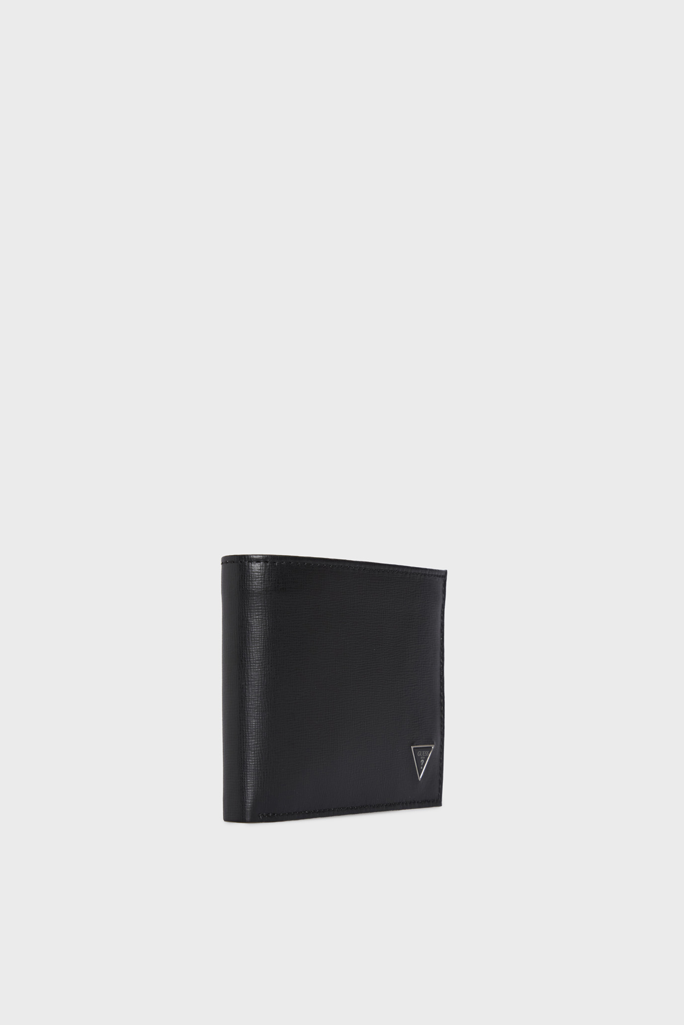 Мужской черный кожаный кошелек 3