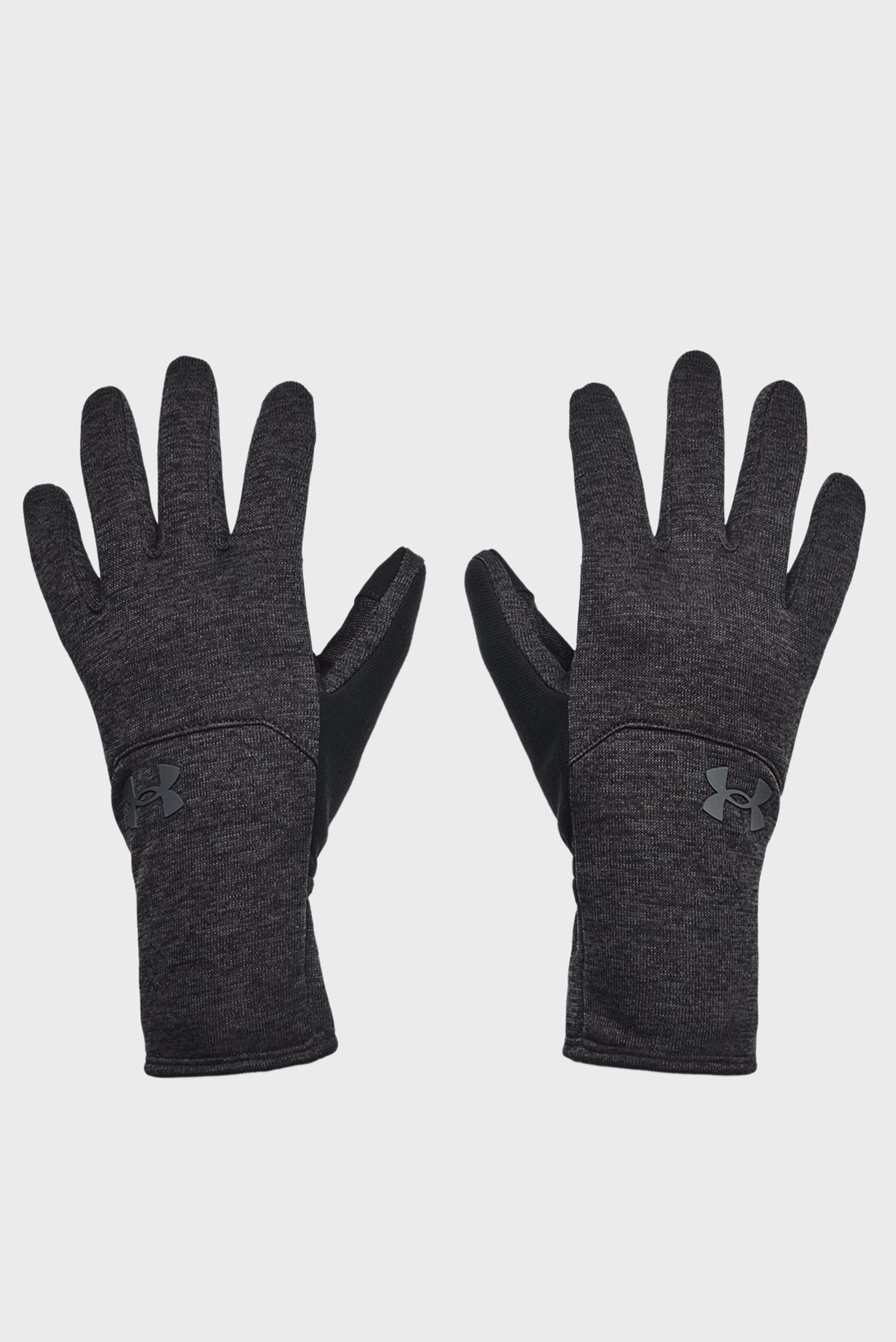 Мужские темно-серые перчатки UA Storm Fleece Gloves 4