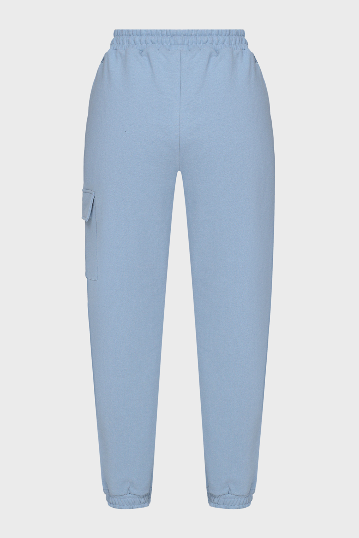 Женские голубые спортивные брюки BADGE CARGO JOG 10