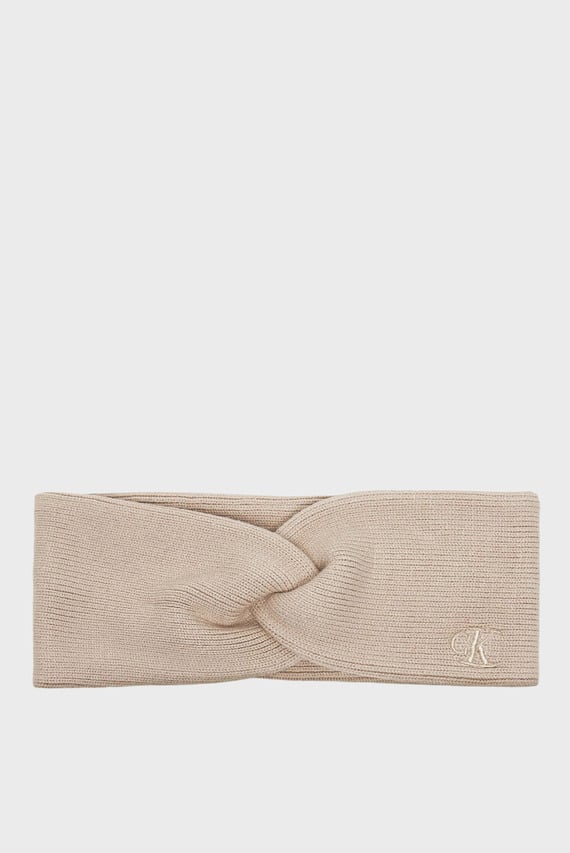 Повязка CK FINE RIB TWIST HEADBAND Calvin Klein Повязка CK FINE RIB TWIST HEADBAND Calvin Klein