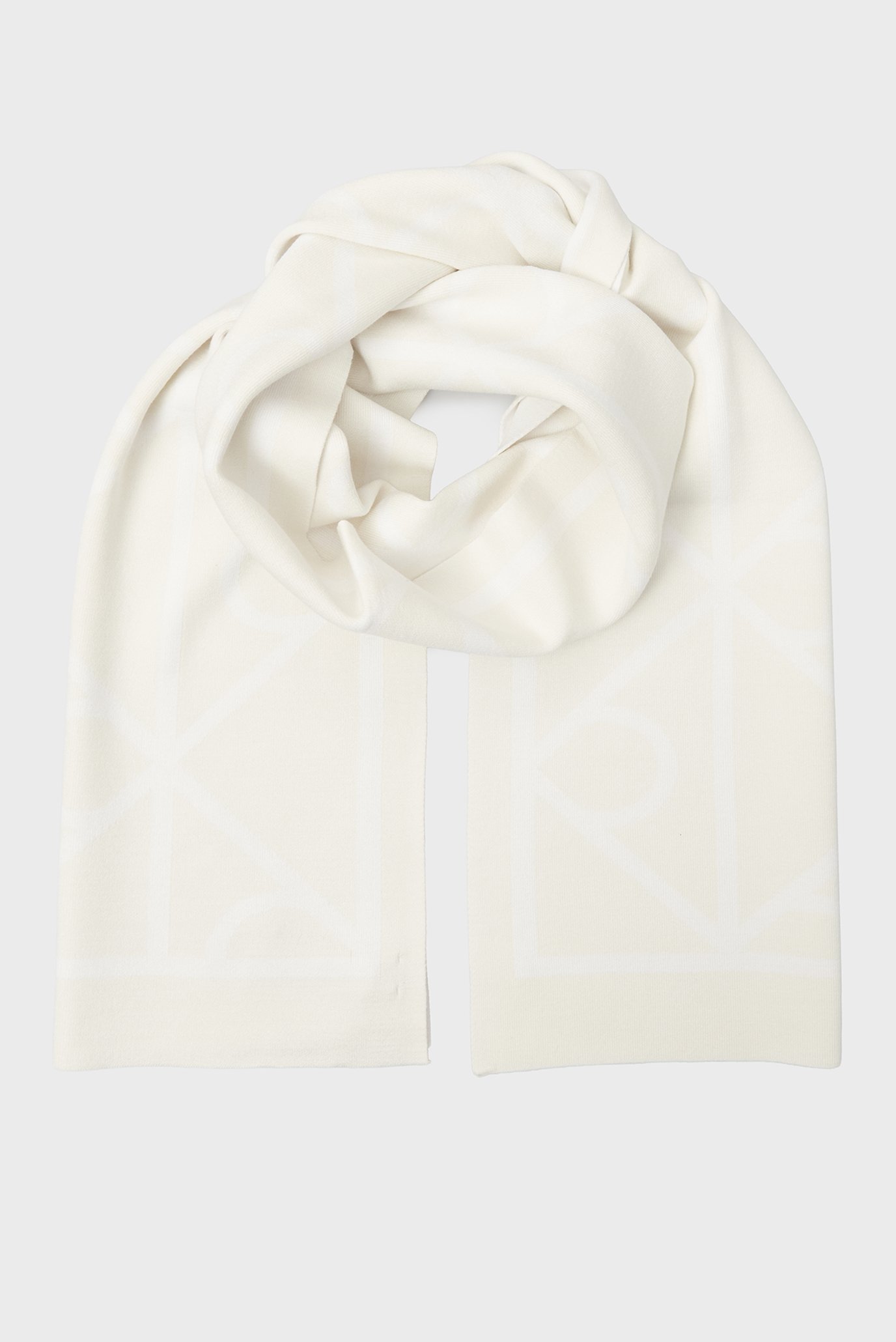 Шарф EMBLEM AOP JCQ FINE RIB SCARF 1