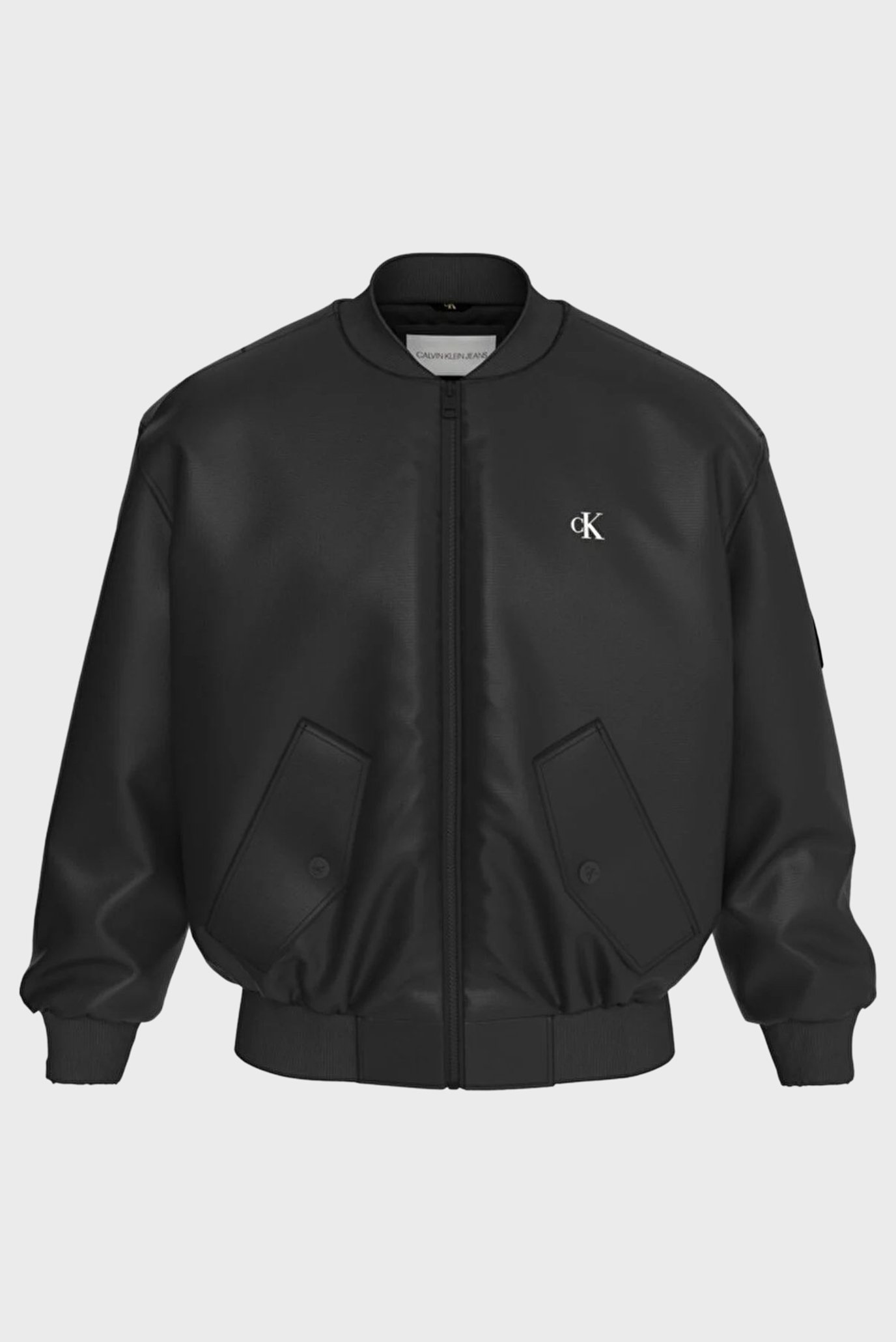 Мужской черный бомбер 5