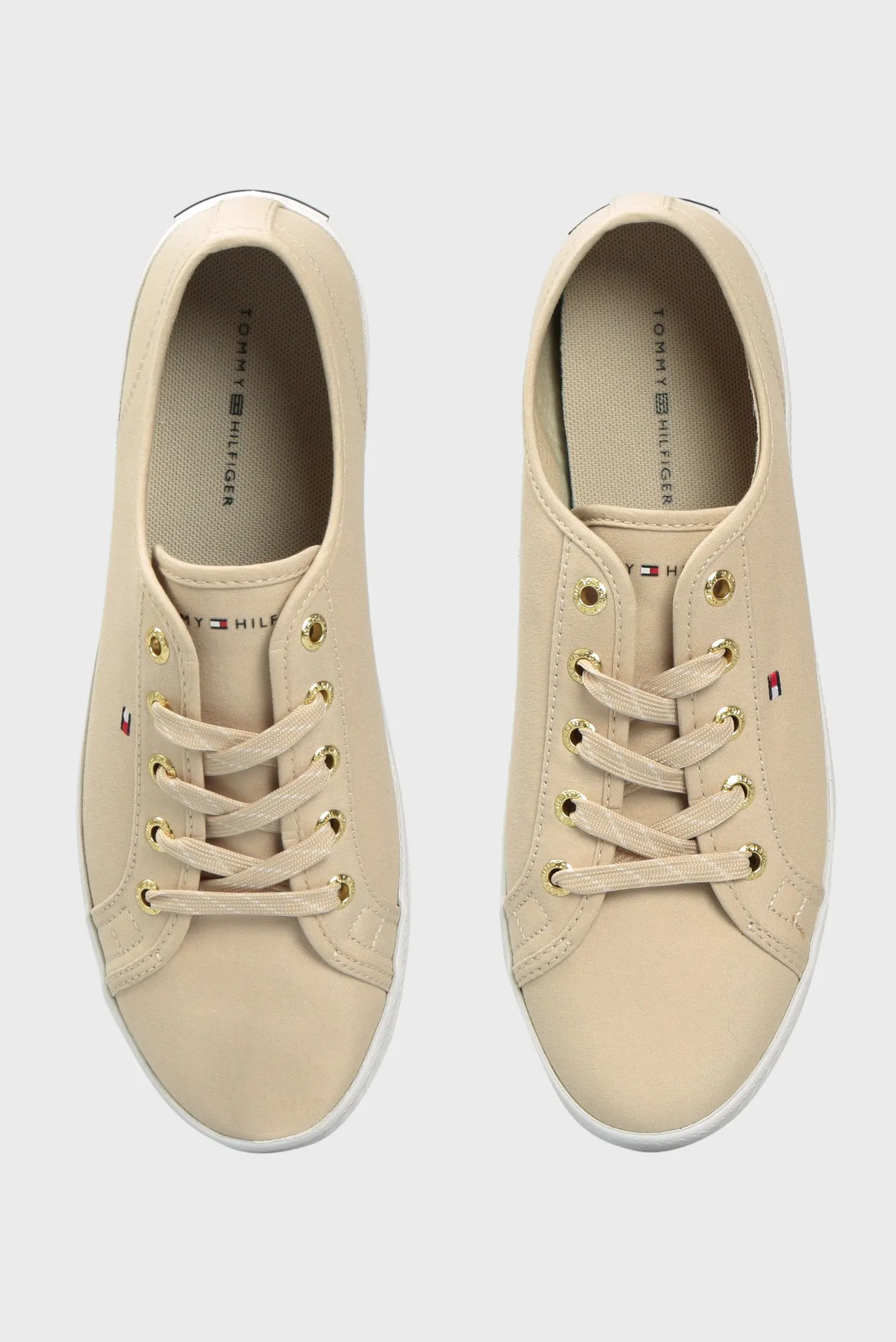 Женские бежевые кеды ESSENTIAL SNEAKER 4