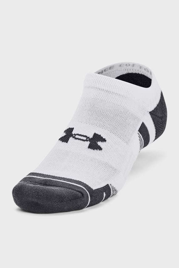 Белые носки (3 пары) UA Performance Cotton 3pk NS