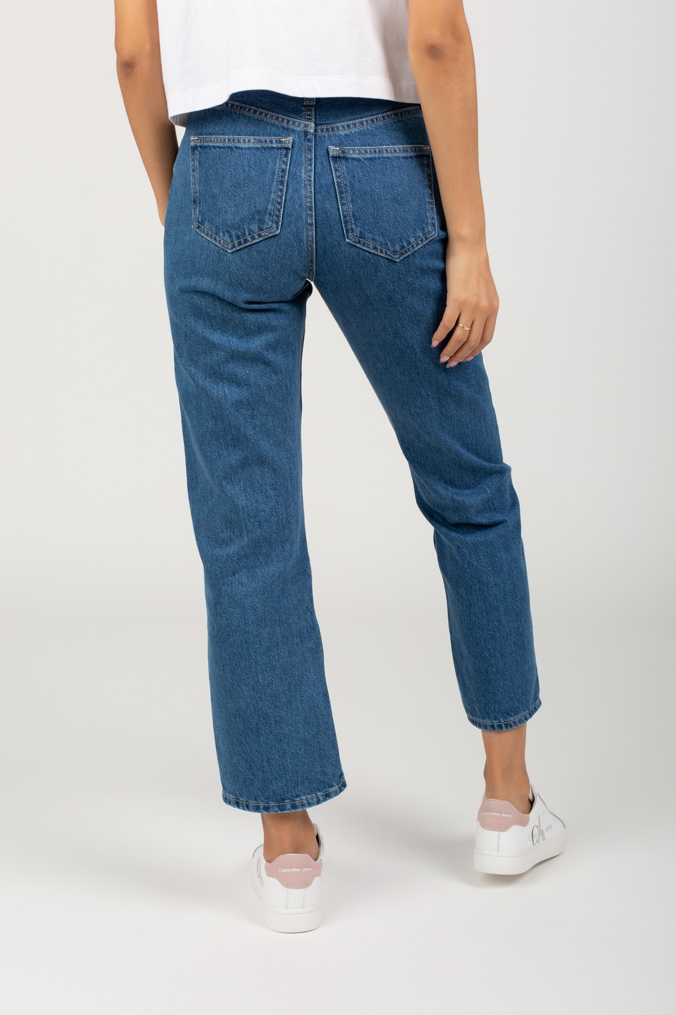 Джинсы HIGH RISE STRAIGHT ANKLE 3