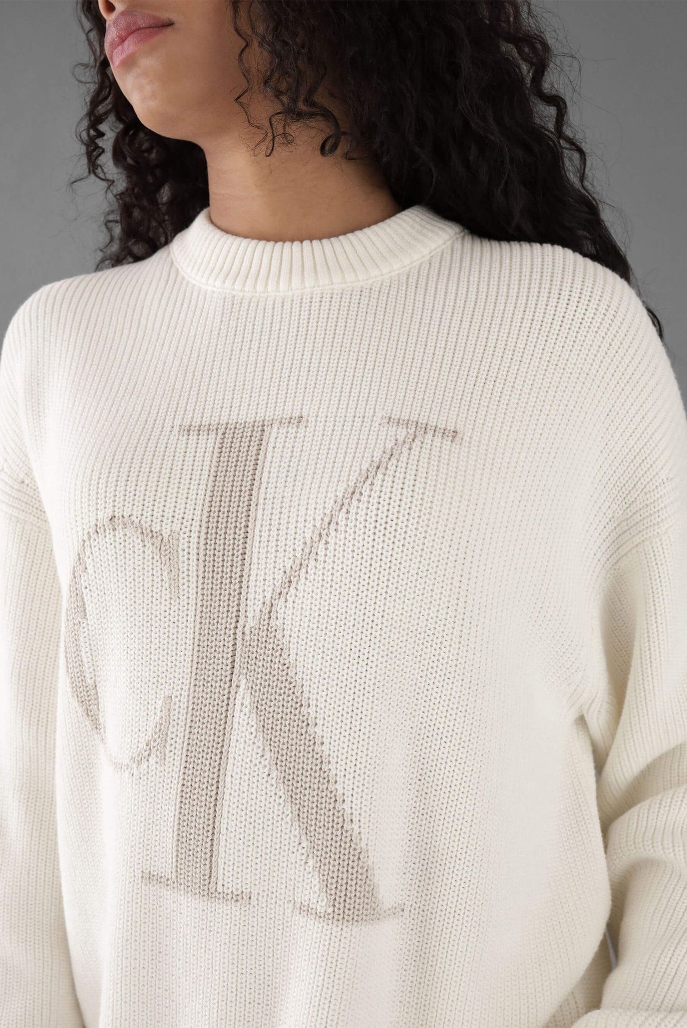 Свитер CK INTARSIA HIGH NECK SWEATER 4