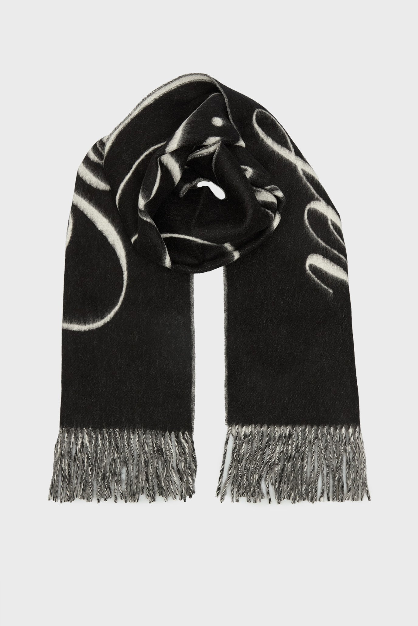 Шарф TOMMY SCRIPT LOGO SCARF 1