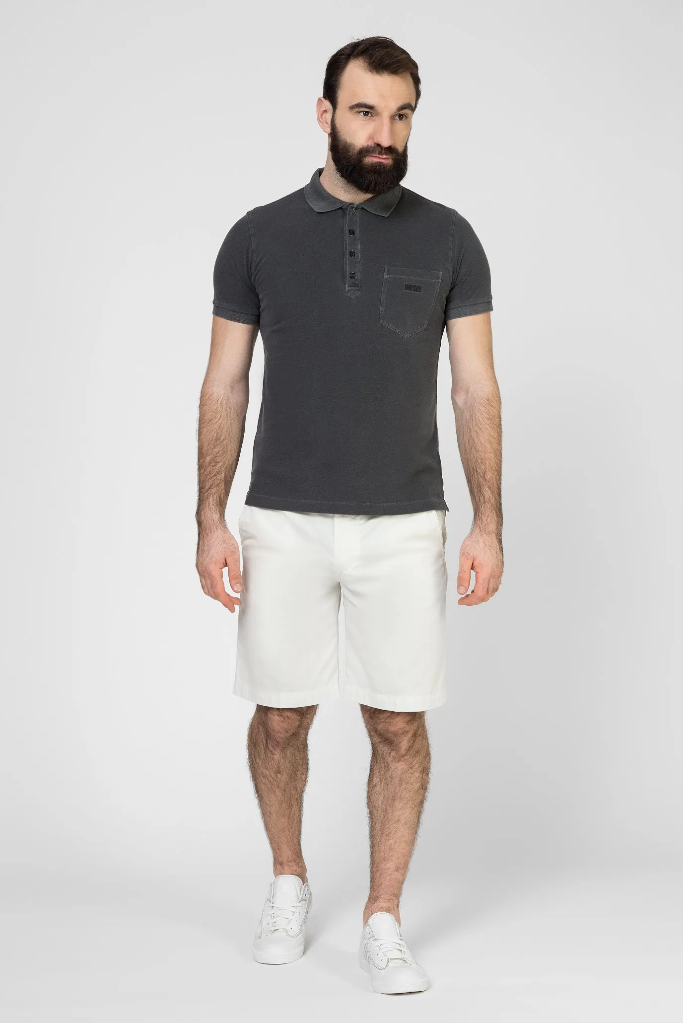 Мужские белые шорты P-MATTHEW 10