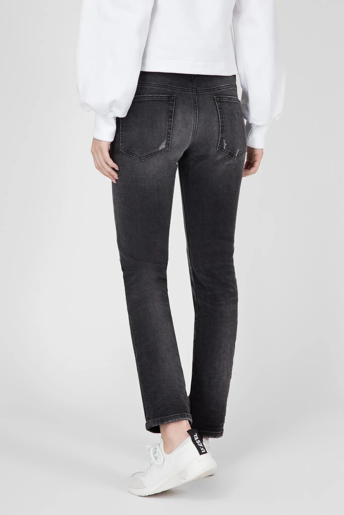 Женские черные джинсы D-RIFTY 3