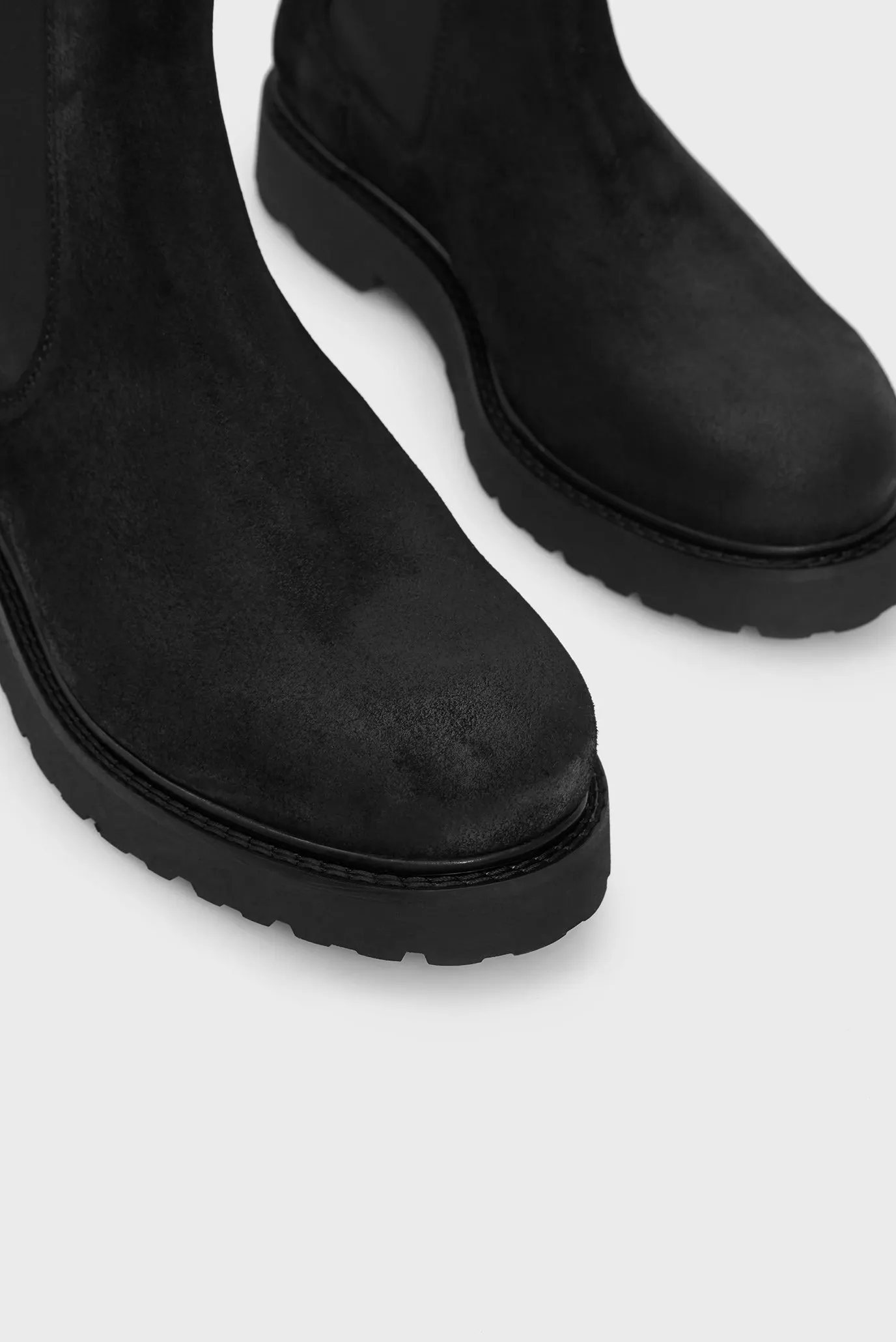 Мужские черные замшевые челси SUEDE 4