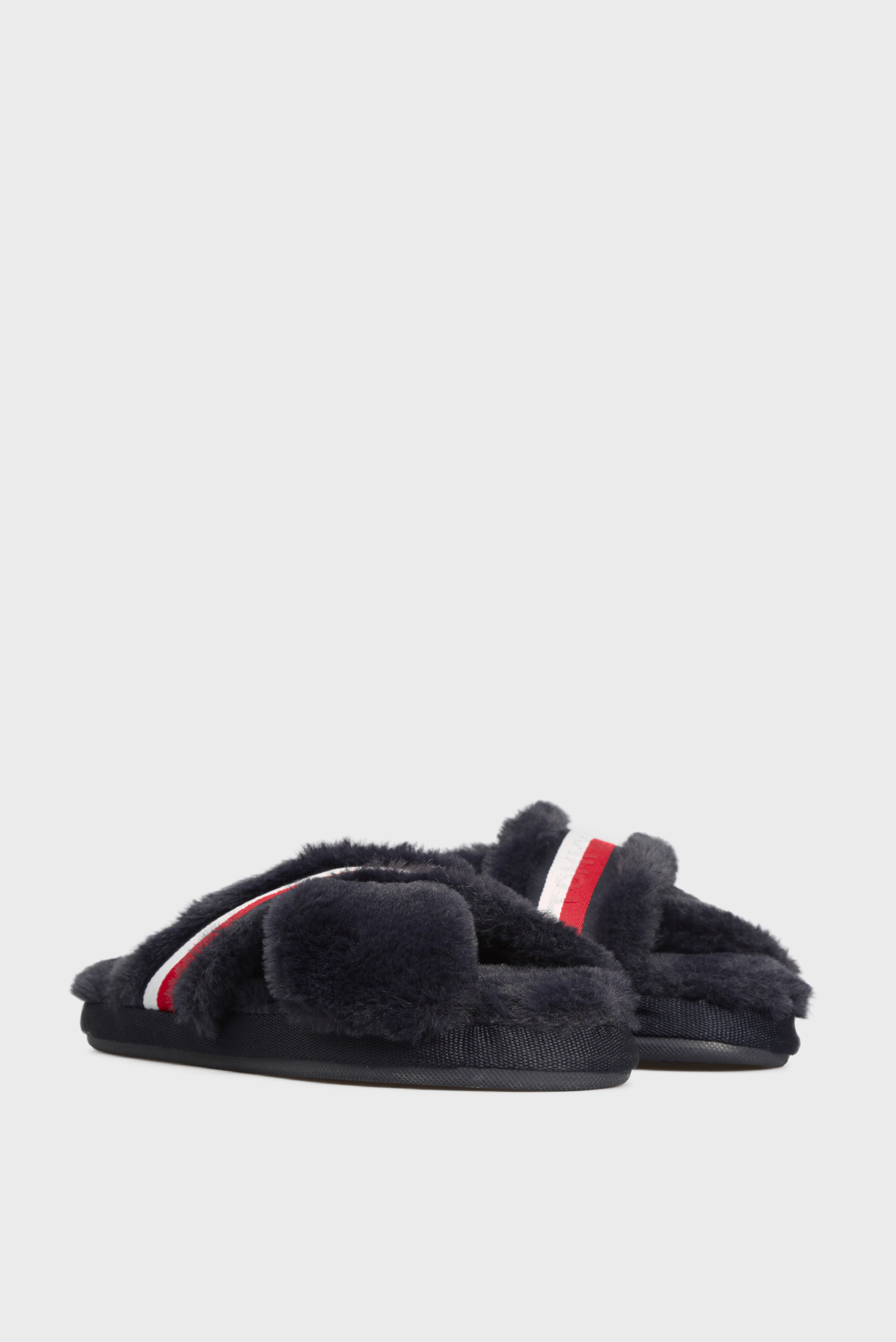 Женские темно-синие тапочки 7