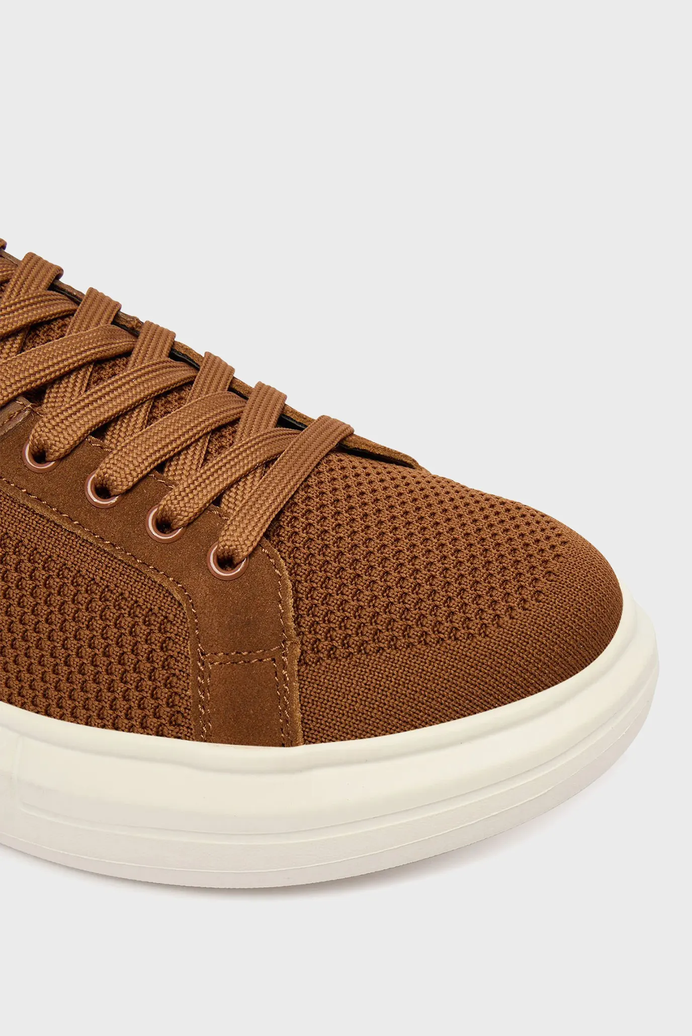 Кроссовки BIG 06 - SNEAKER KNIT COW SUEDE CHOCOLATE 2