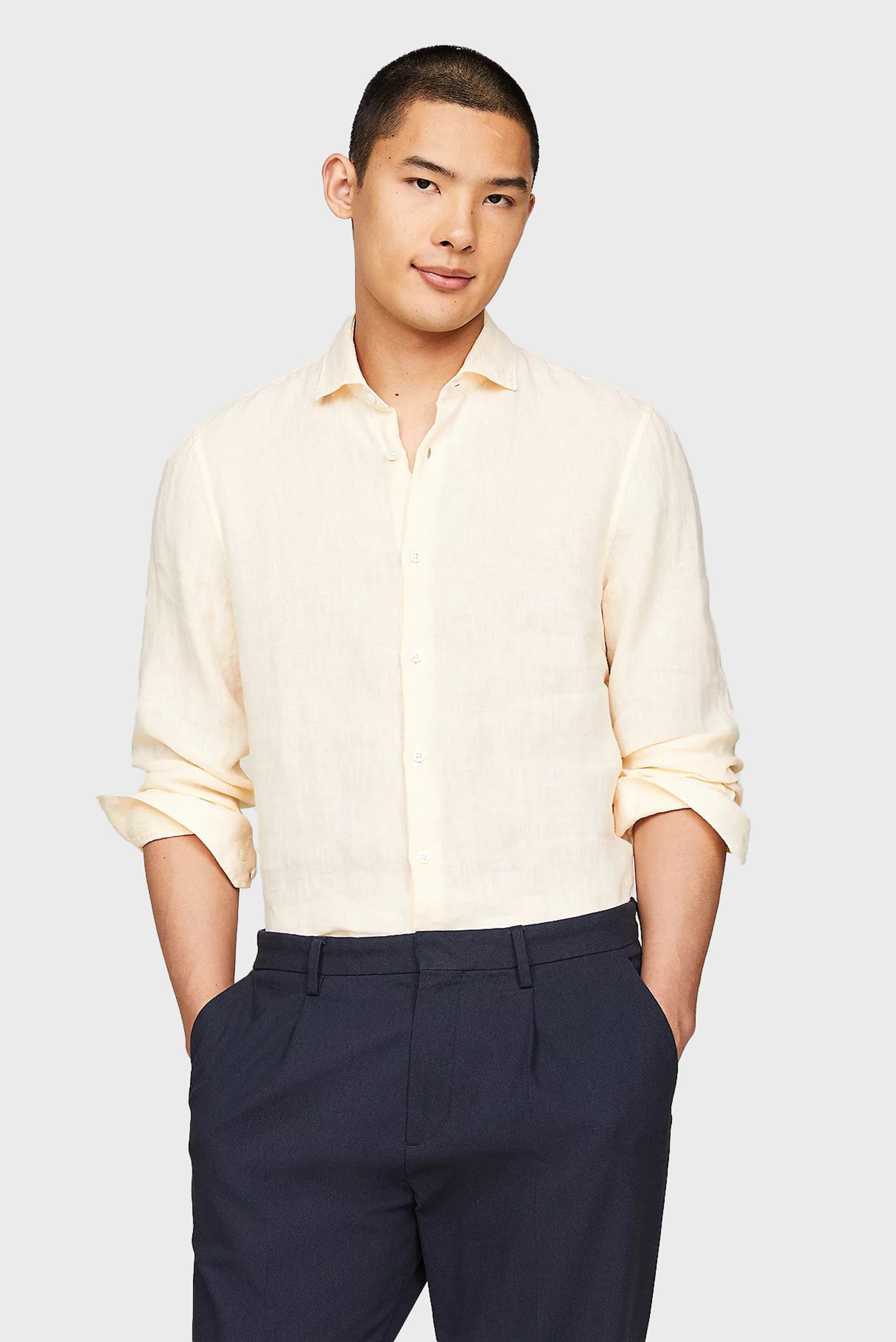 Рубашка DC GMD LINEN SOLID SHIRT 1