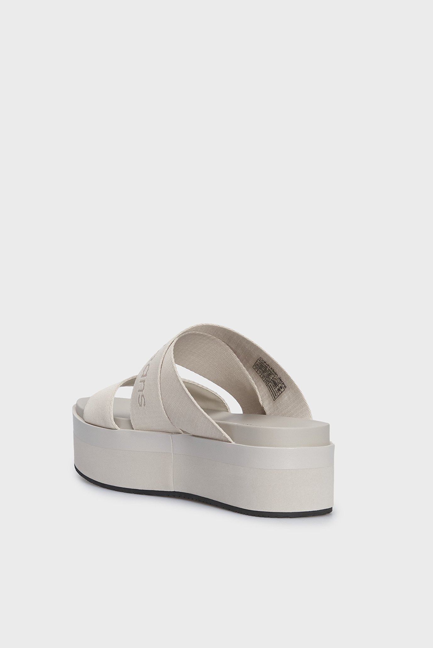 Слайдеры FLATFORM SANDAL WEBBING IN MR 5