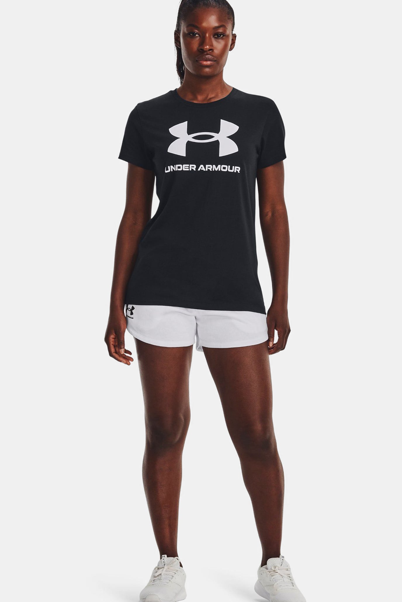 Женская черная футболка Live Sportstyle Graphic SSC 4