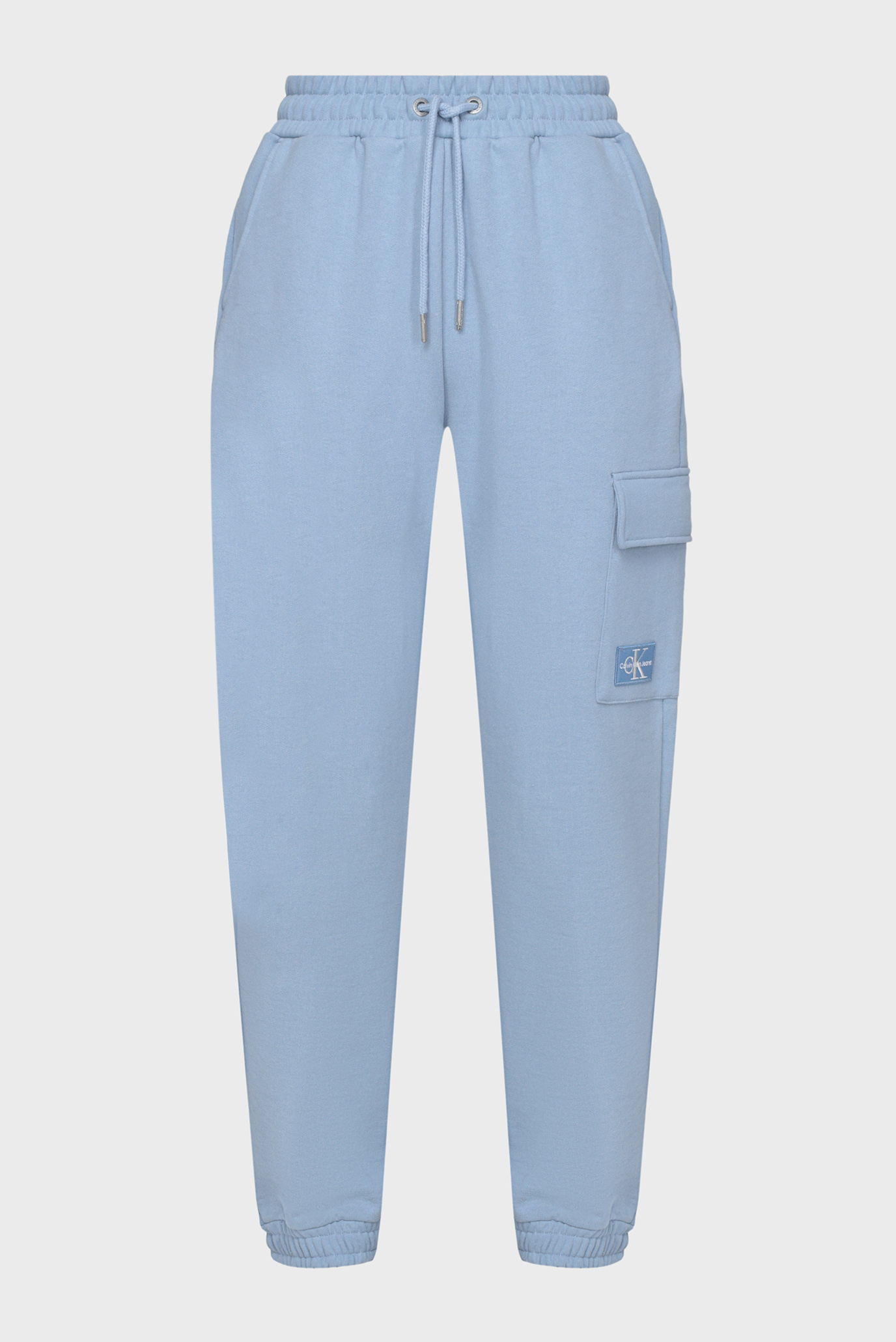 Женские голубые спортивные брюки BADGE CARGO JOG 9