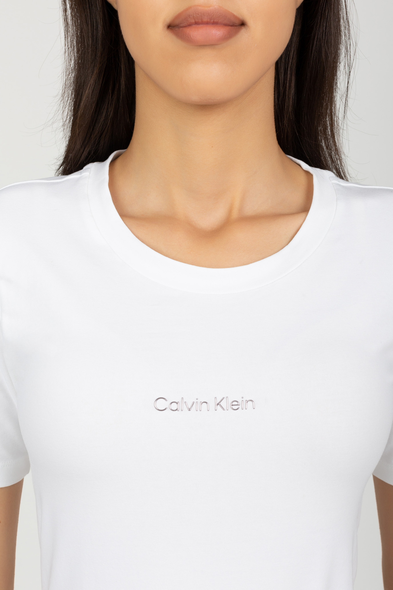 Футболка METALLIC MICRO LOGO SLIM FIT TEE Calvin Klein Футболка METALLIC MICRO LOGO SLIM FIT TEE 4