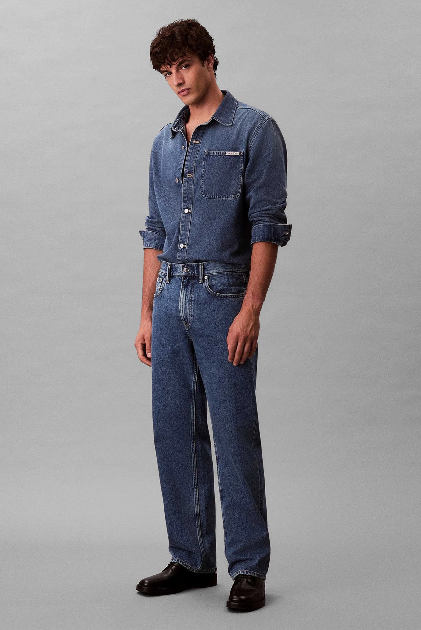 Джинсы 90S STRAIGHT CK MED BLUE STONE J 5