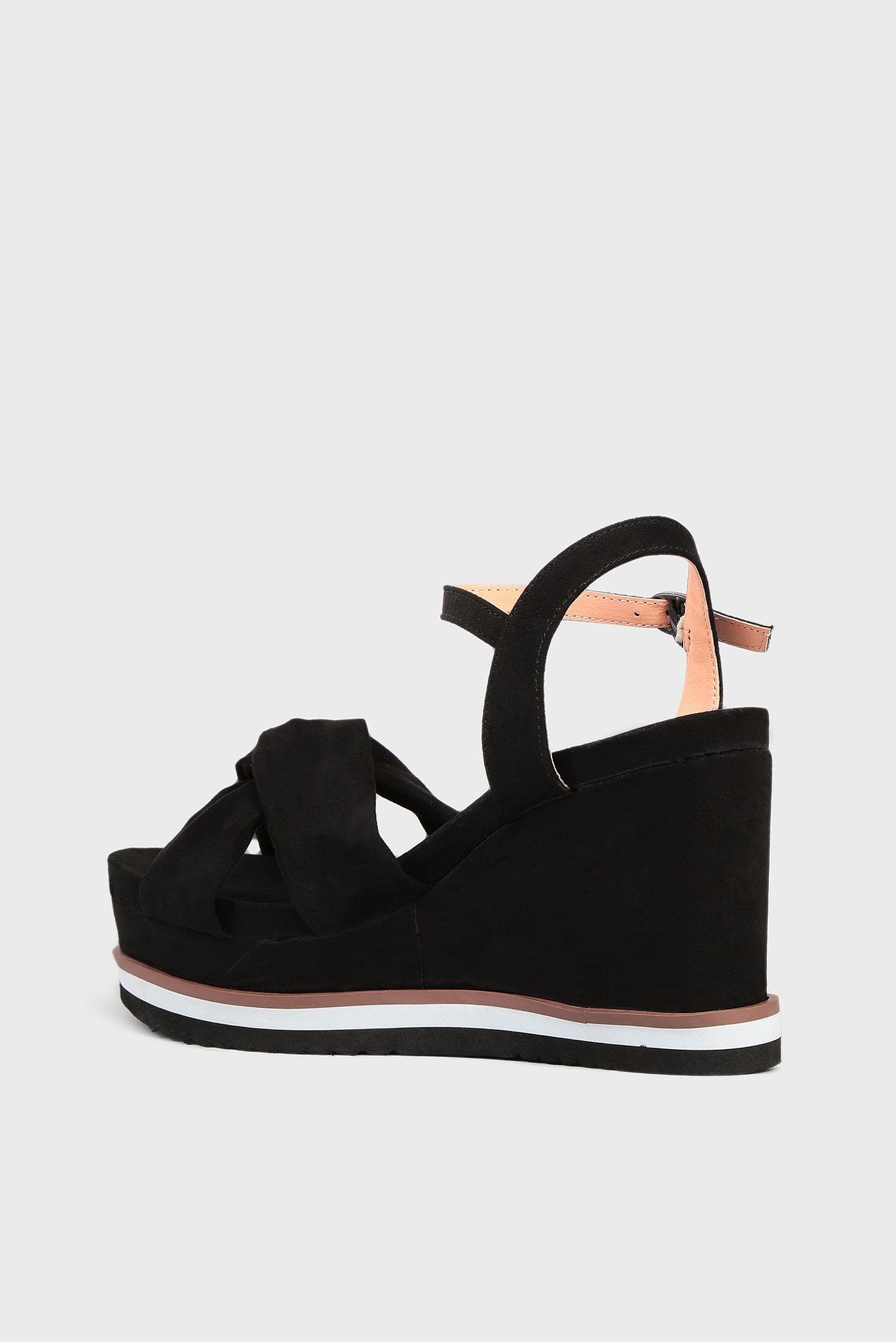 Женские черные босоножки 3