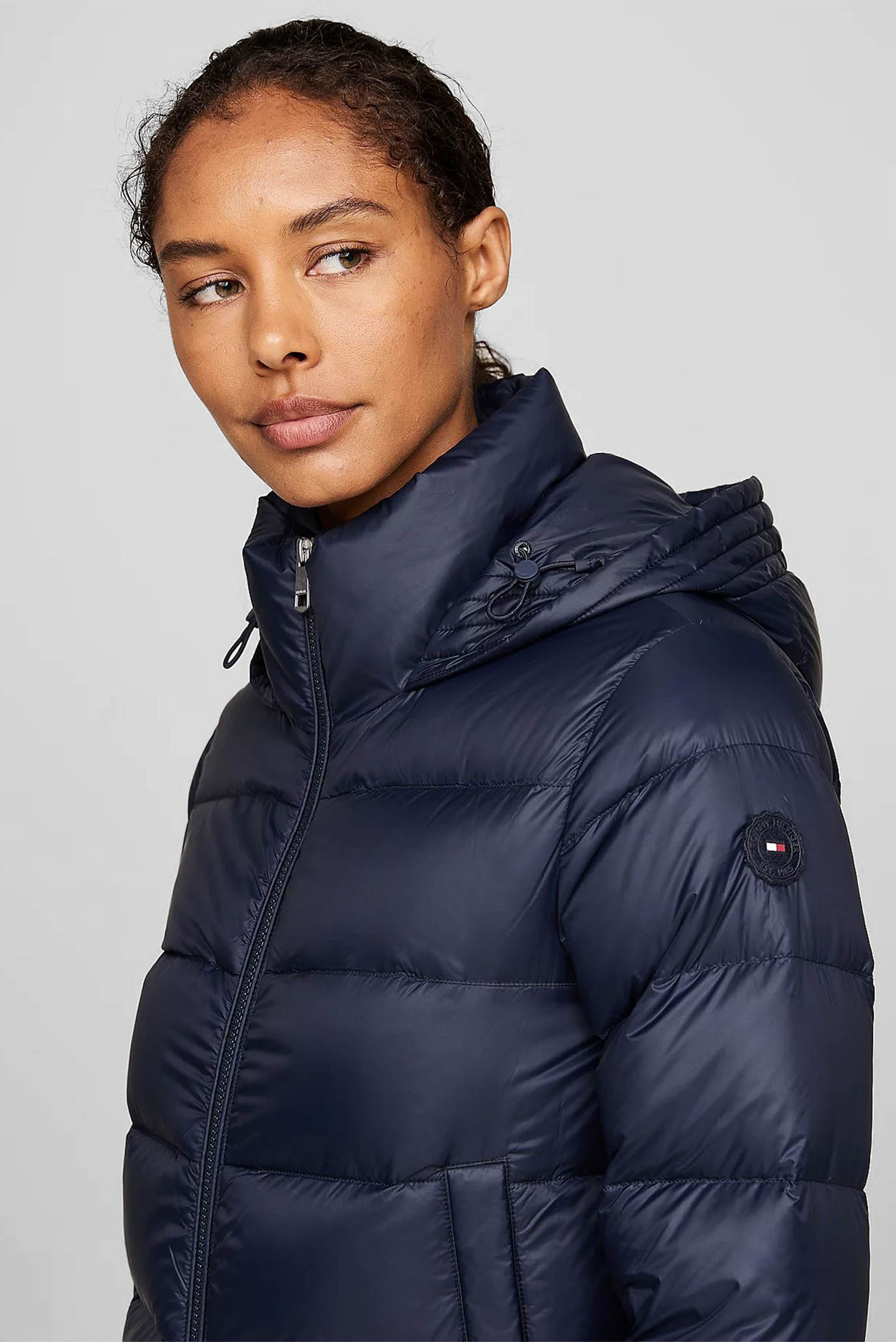 Женский темно-синий пуховик LW DOWN CASUAL JACKET 4