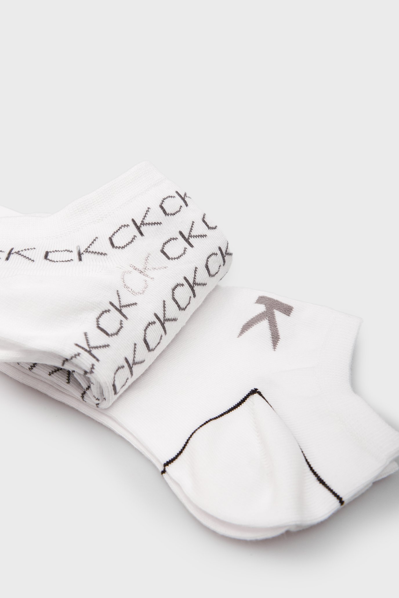 Носки CK WOMEN SNEAKER 2P ALL OVER L 2