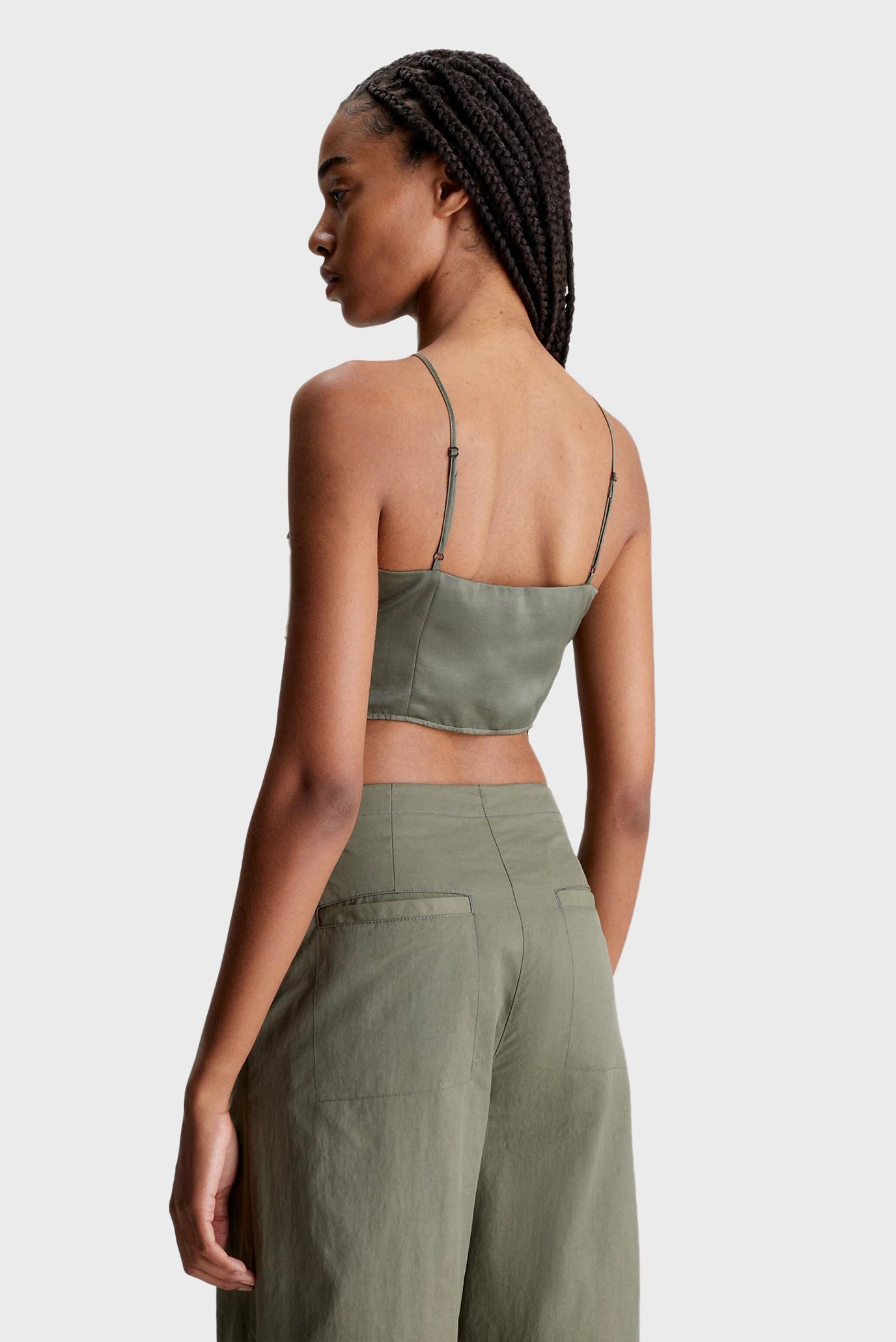 Топ SATIN STRAPPY TOP 3