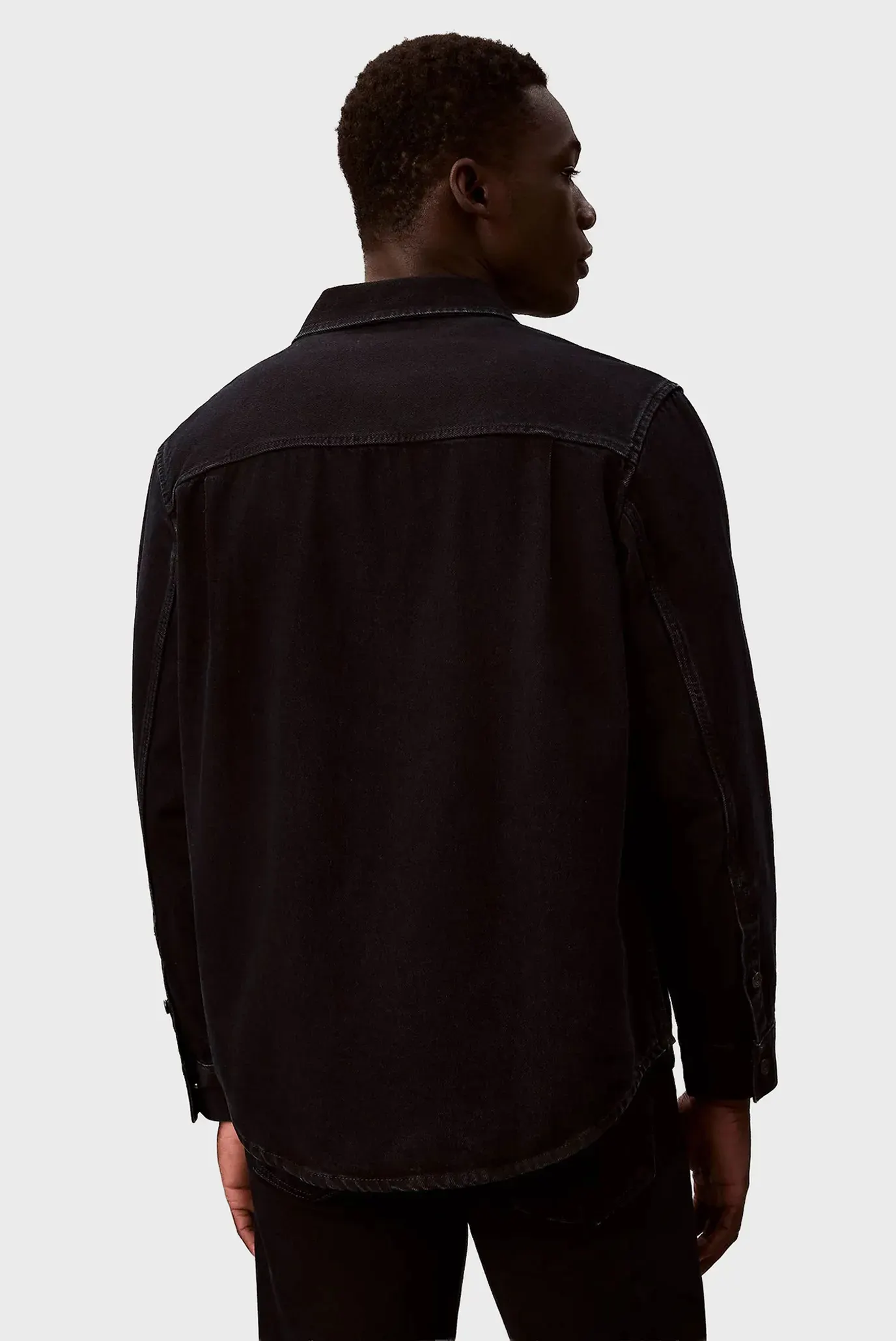 Рубашка/BLUE BLACK STONE 90S OVERSHIRT 4