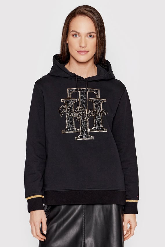 Худи REGULAR TH CRYSTAL HOODIE Tommy Hilfiger