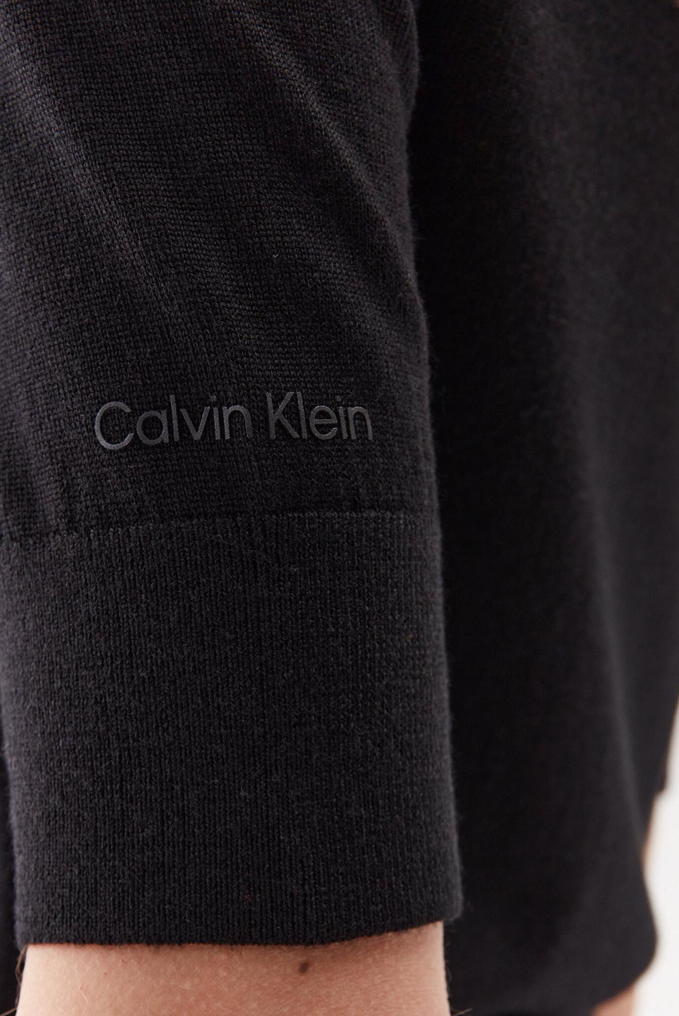 Женский черный шерстяной гольф EXTRA FINE WOOL 5