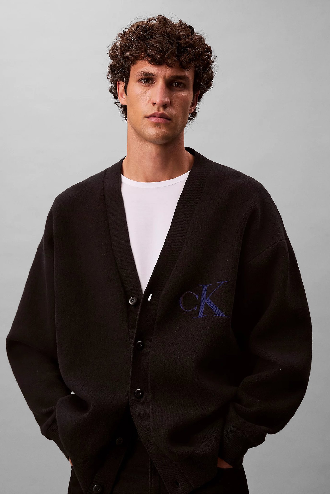 Кардиган LS CTTN CASHMERE 3D LOGO CARDIGA 1