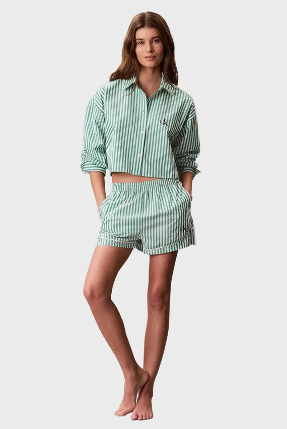 Шорты CK GRAPHIC POPLIN TRACK SHORT Calvin Klein