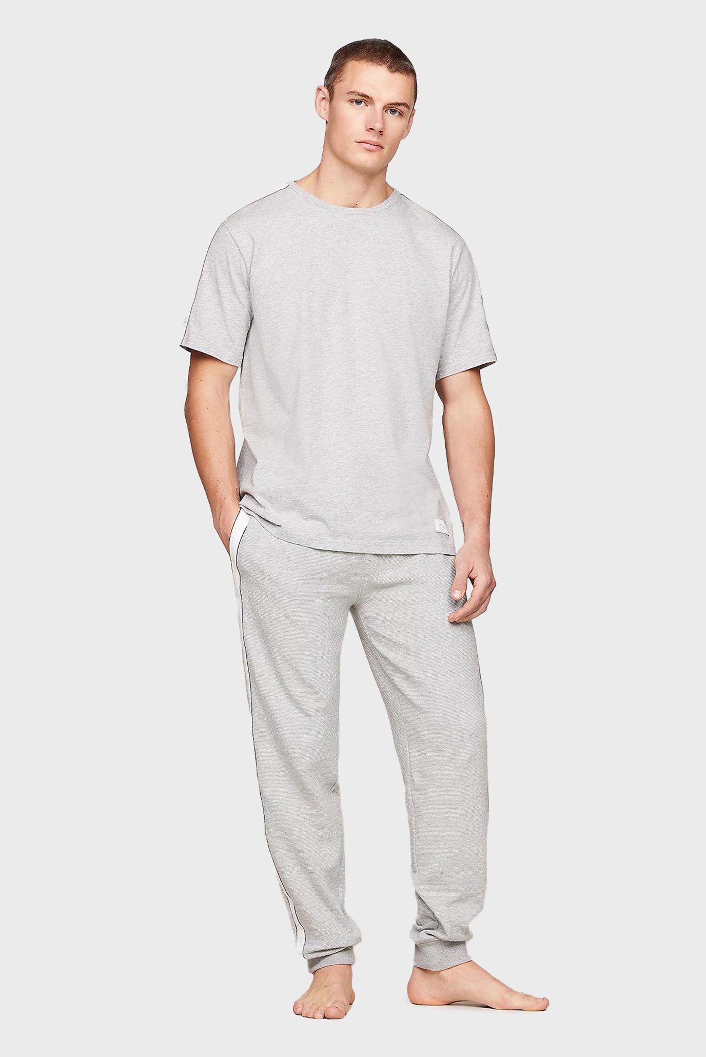 Мужская серая футболка SS TEE LOGO 2