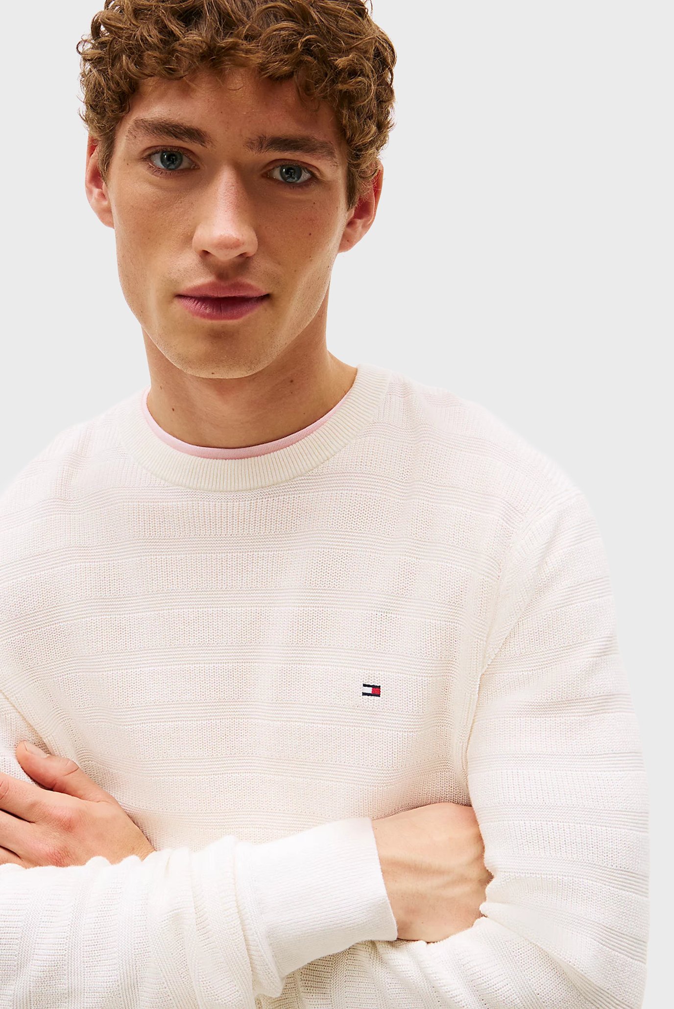 Свитер STRIPE STRUCTURE C NK 4