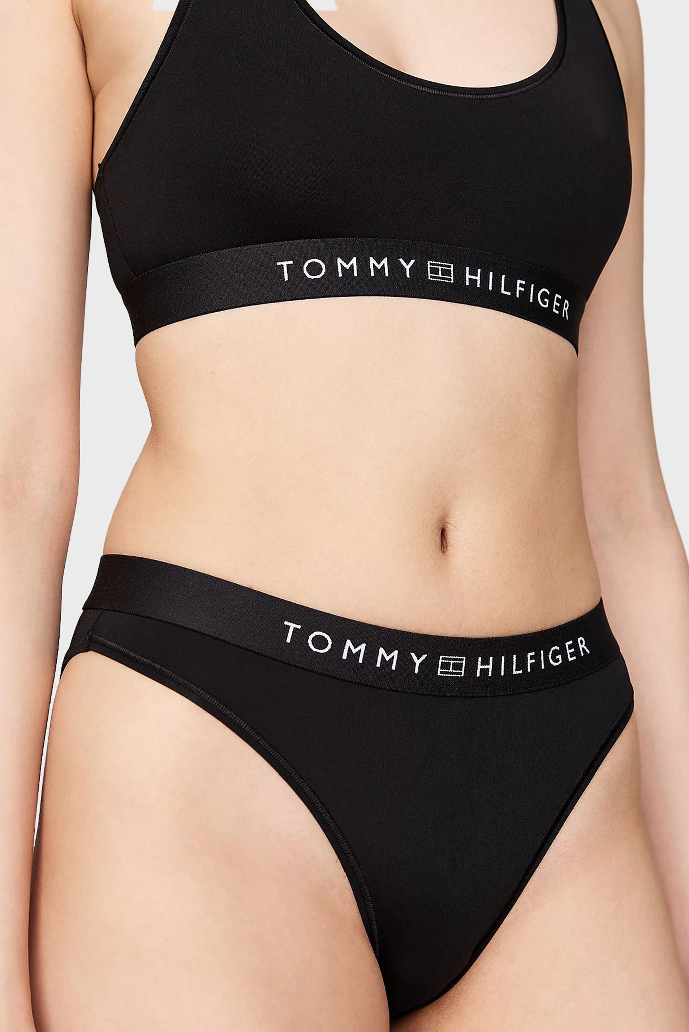 Женские черные трусики BIKINI (EXT. SIZE) 4