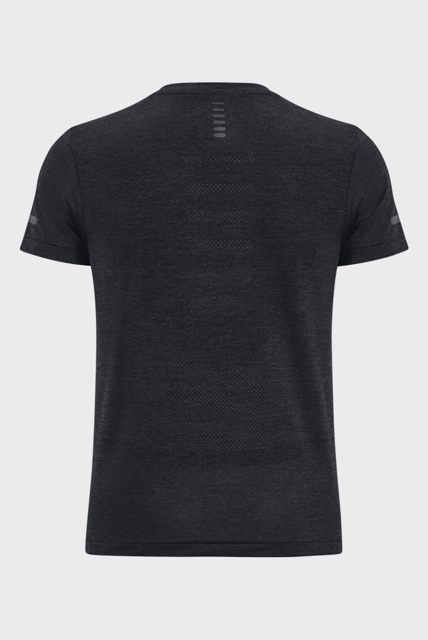 Женская черная футболка UA Seamless Stride SS 11