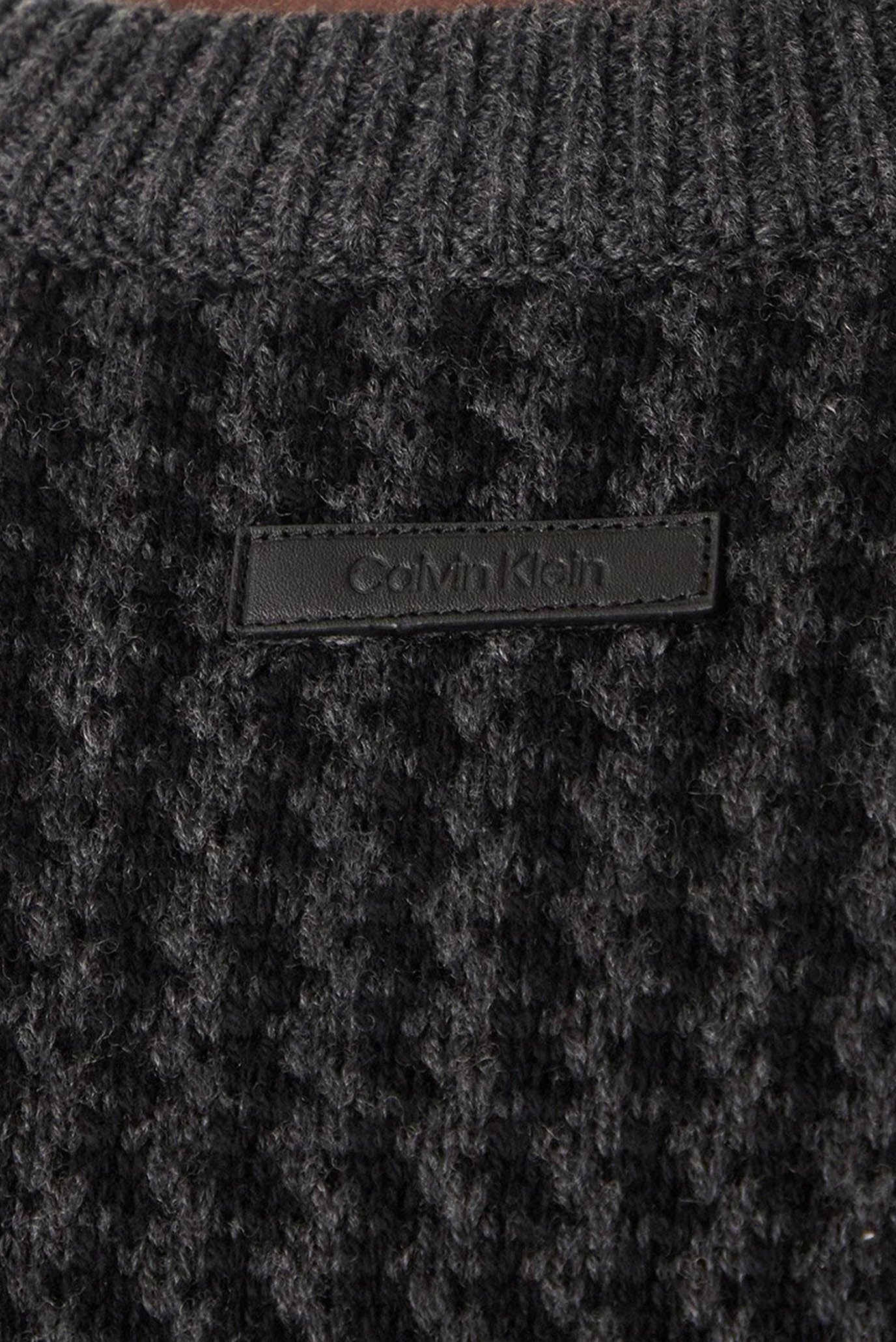 Свитер LS WOOL MENSWEAR PATTERN CRWNK S 4