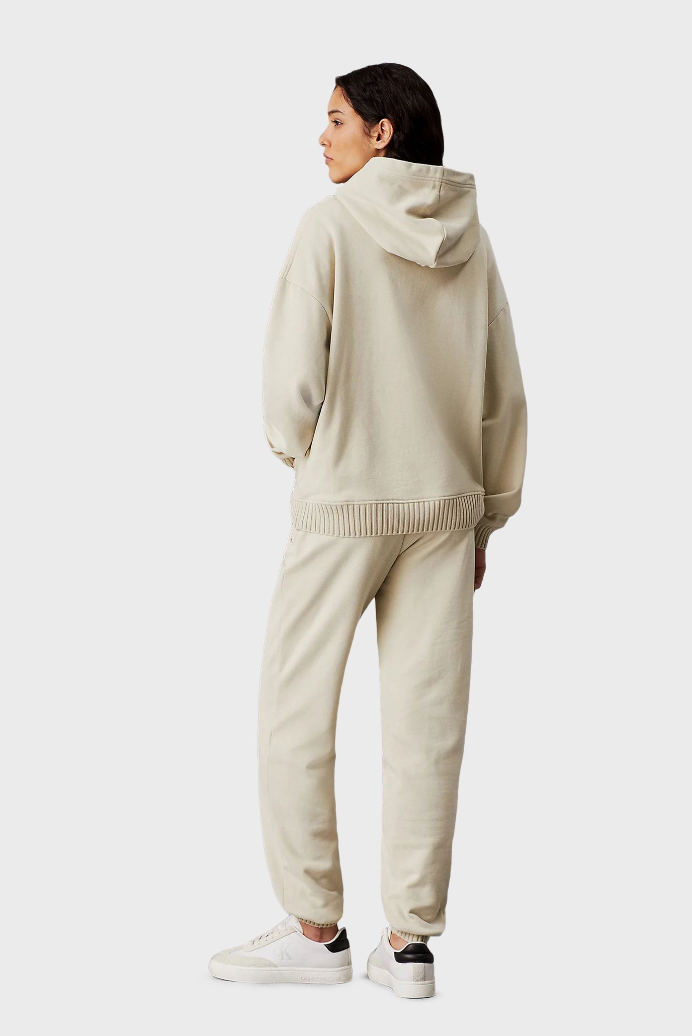 Женские бежевые спортивные брюки WOVEN LABEL JOG 3