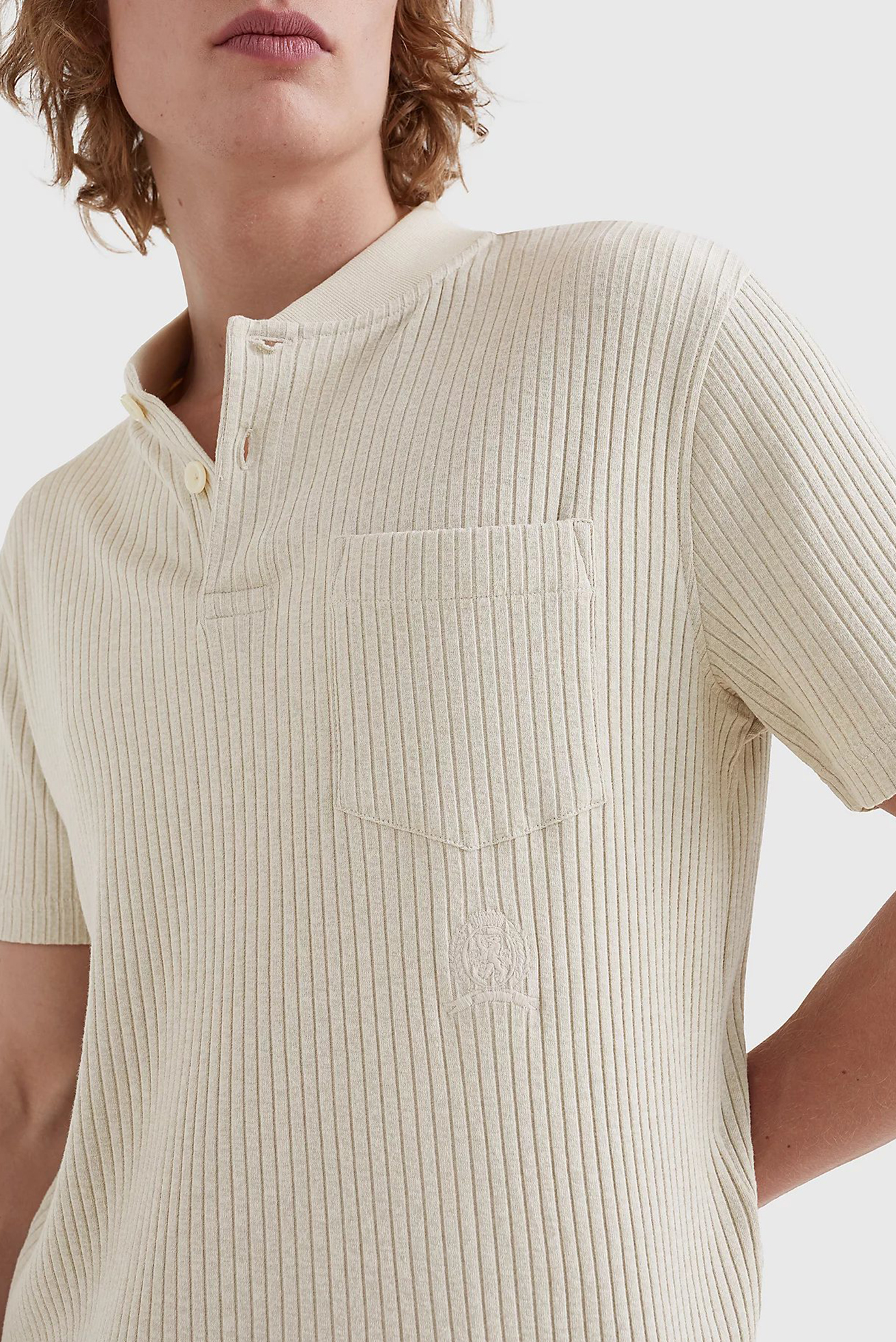 Поло THL BASEBALL COLLAR POLO 4