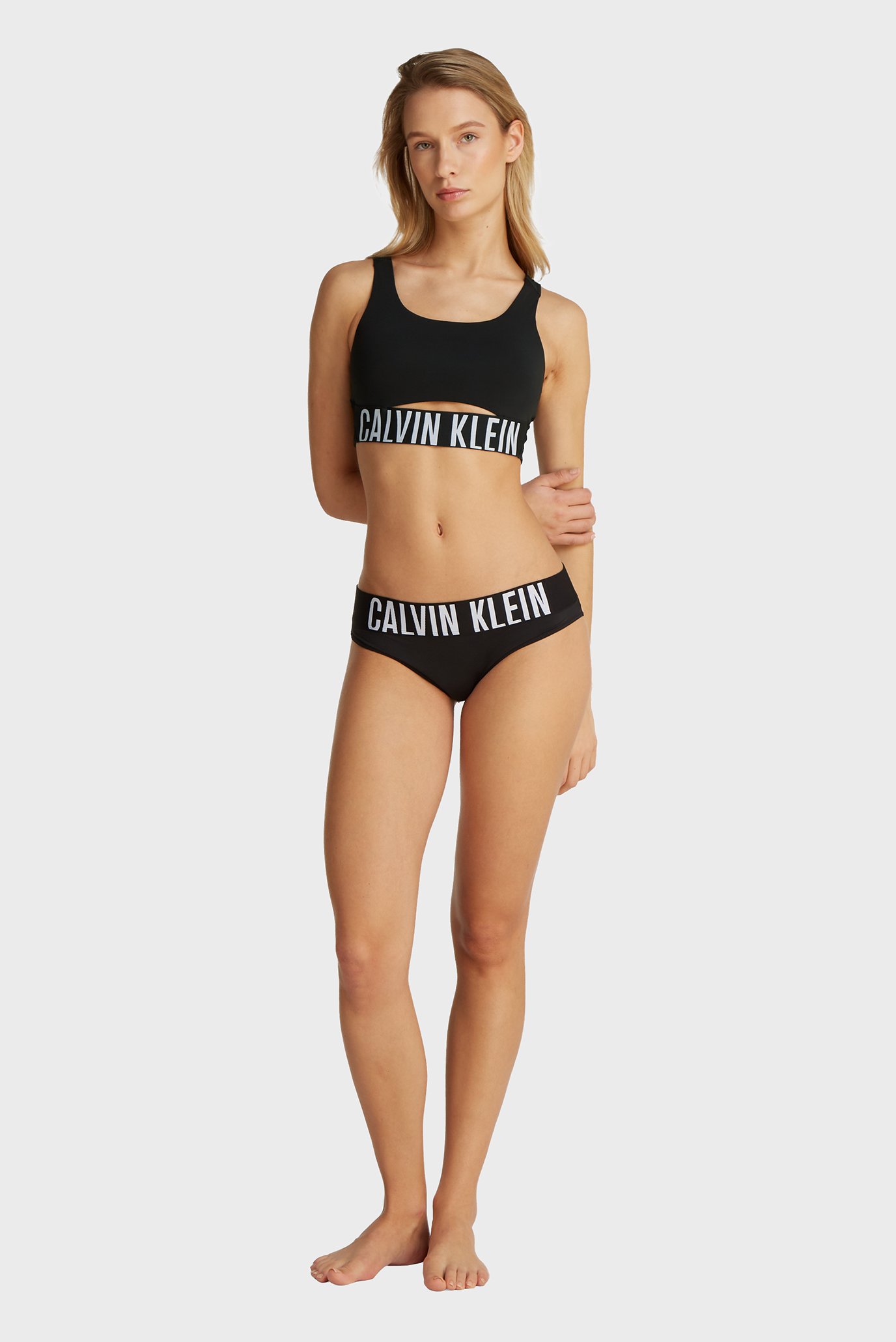 Женский черный топ INTENSE POWERCalvin Klein Performance Женский черный топ INTENSE POWER 2