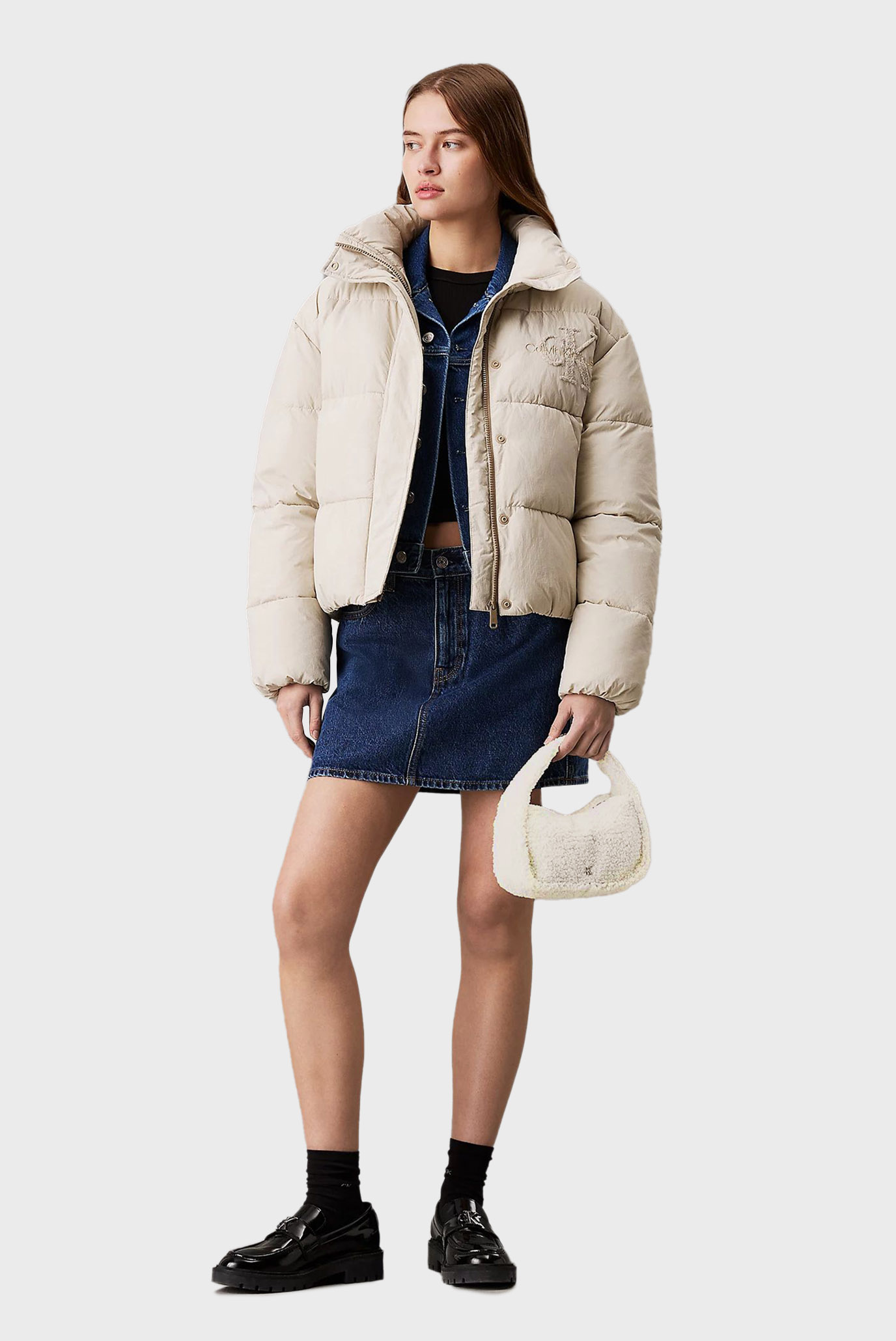 Женская белая сумка SHERPA MINI ZIP20 2