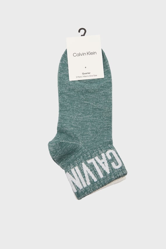 Носки CKJ MEN QUARTER 2P RIBBON LOGO Calvin Klein Jeans Носки CKJ MEN QUARTER 2P RIBBON LOGO Calvin Klein Jeans