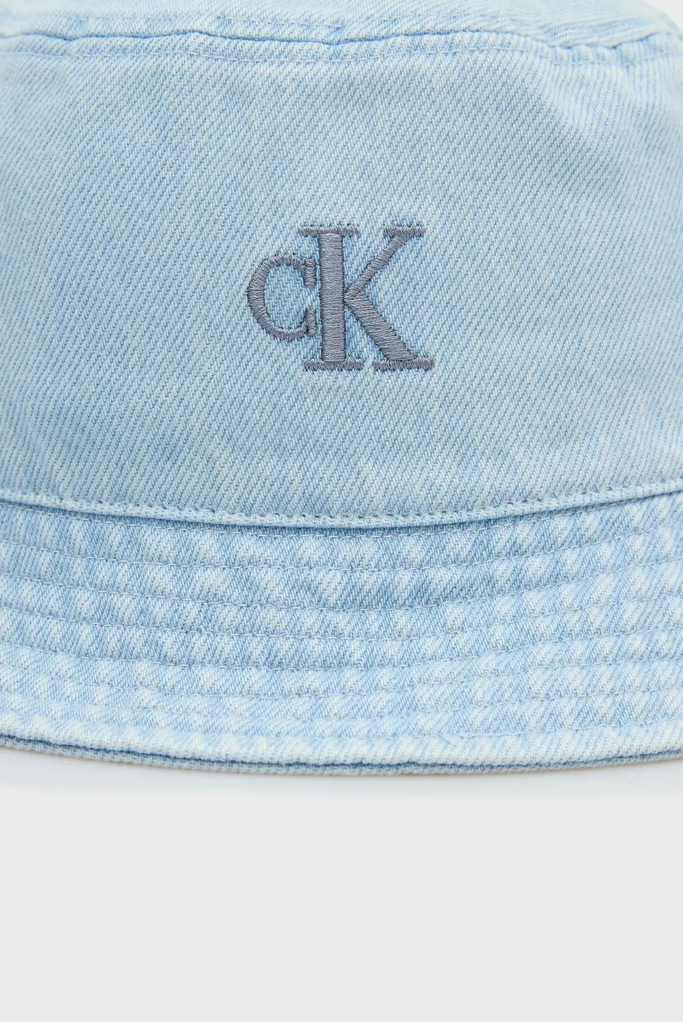Панамка MONOGRAM EMBROIDERY DENIM BUCKET 3