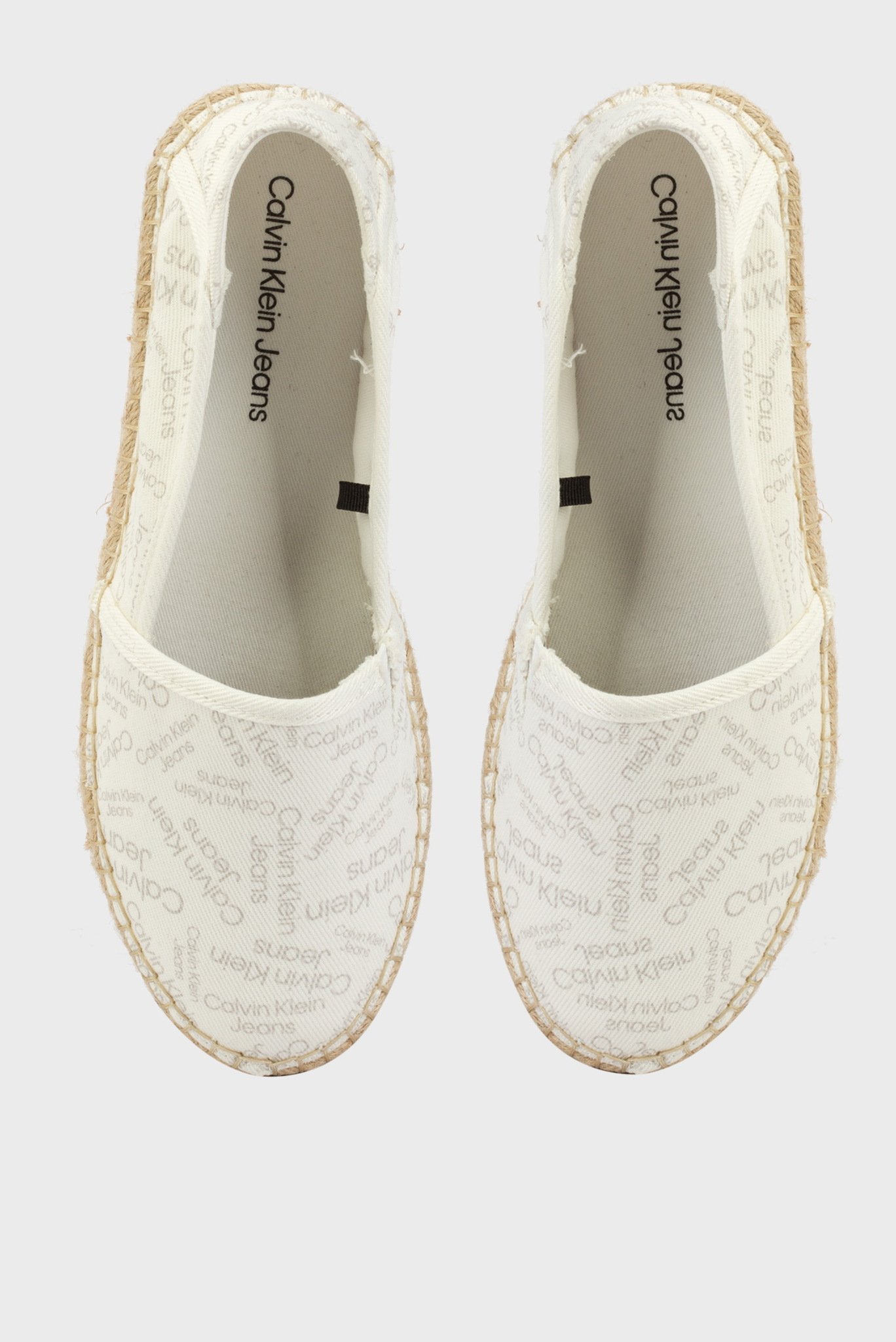 Эспадрильи ESPADRILLES DENIM WHITE Calvin Klein Jeans Эспадрильи ESPADRILLES DENIM WHITE 3