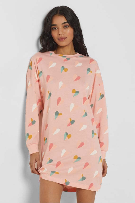 Ночная рубашка POLLYN - BIG T - CORAIL Etam