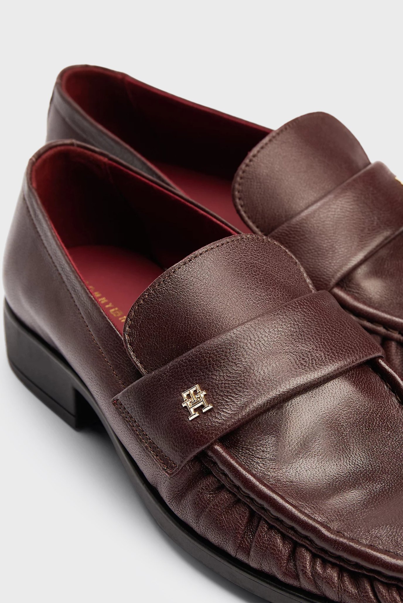 Лоферы LOAFER SOFT NAPPA PLEATED TOETommy Hilfiger Лоферы LOAFER SOFT NAPPA PLEATED TOE 2