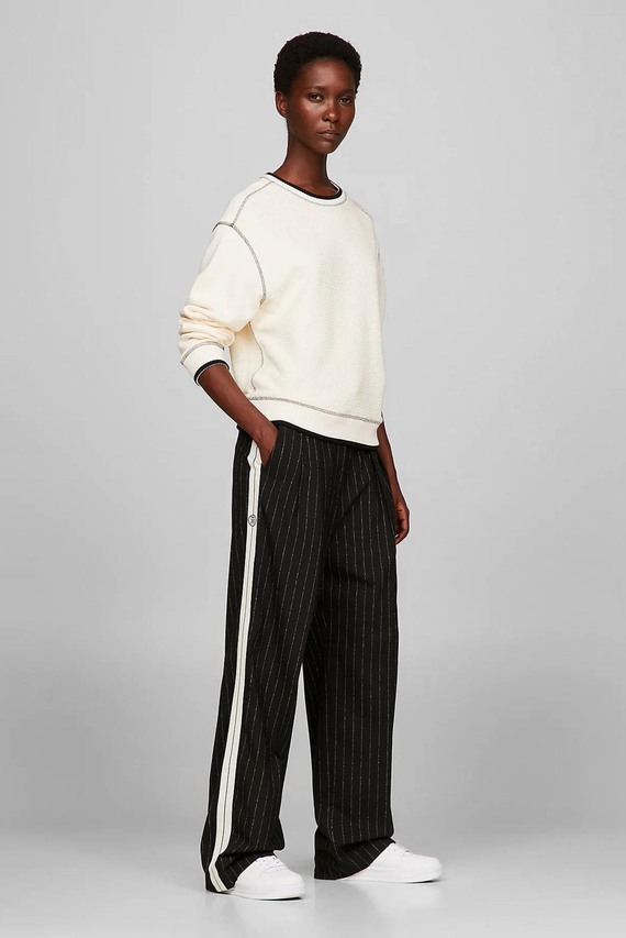 Штаны RELAXED STRAIGHT PINSTRIPE PANT