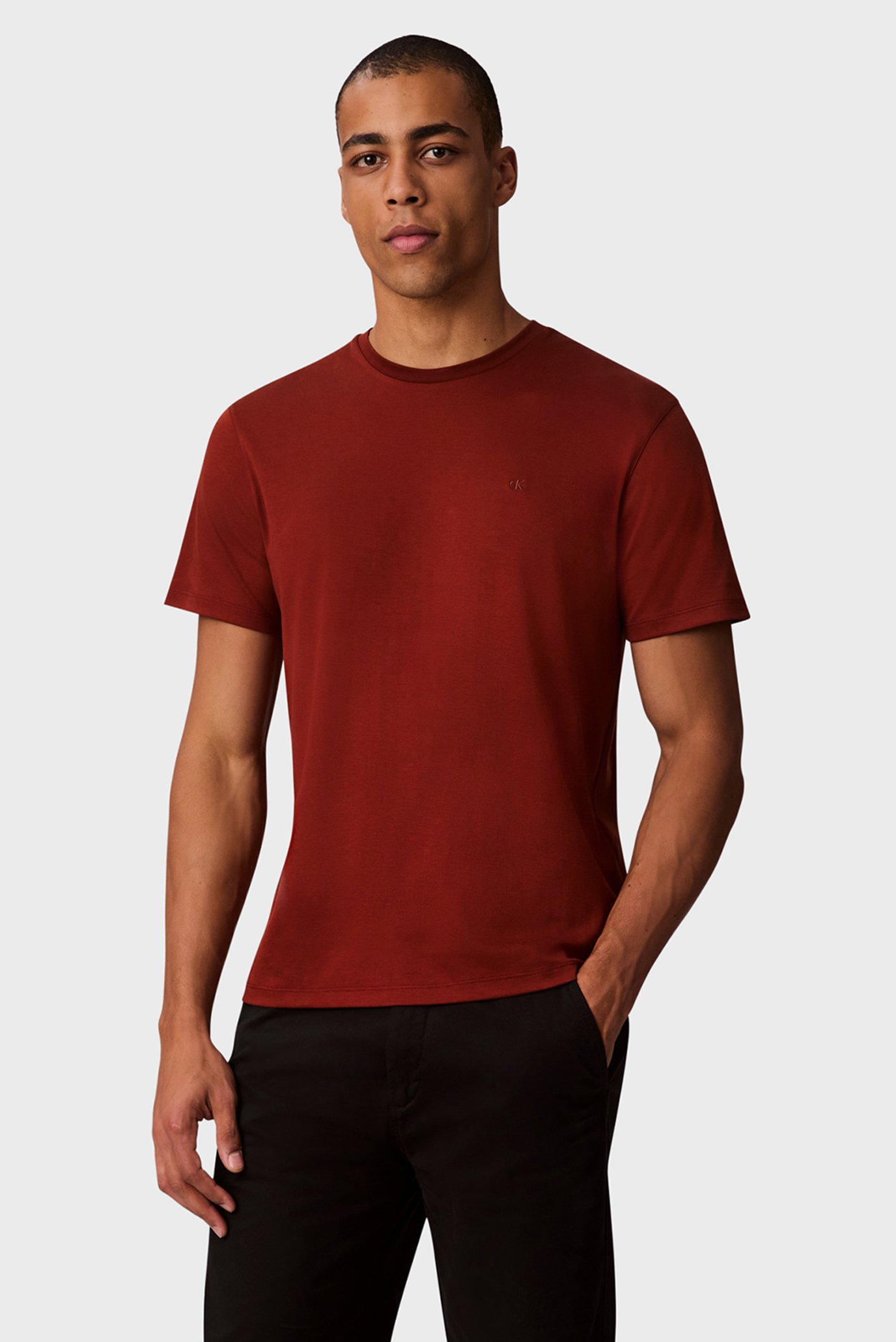 Футболка/SS SUPIMA CHEST EMB CREWNECK TEE 1