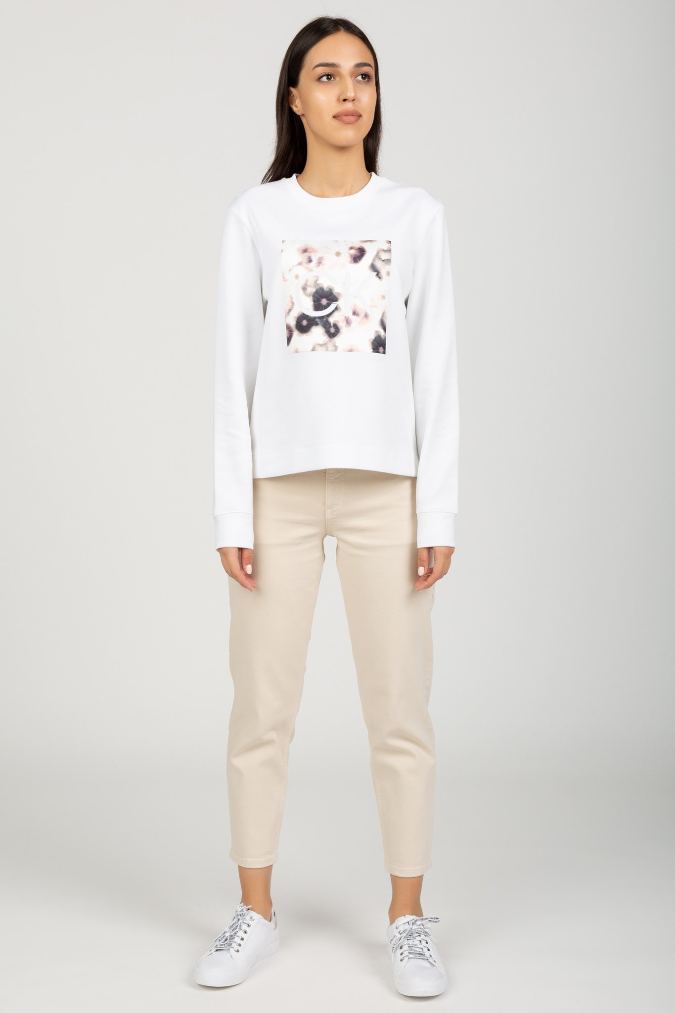 BLURRED FLOWER CK SWEATSHIRT Calvin Klein K20K203866 FR Group